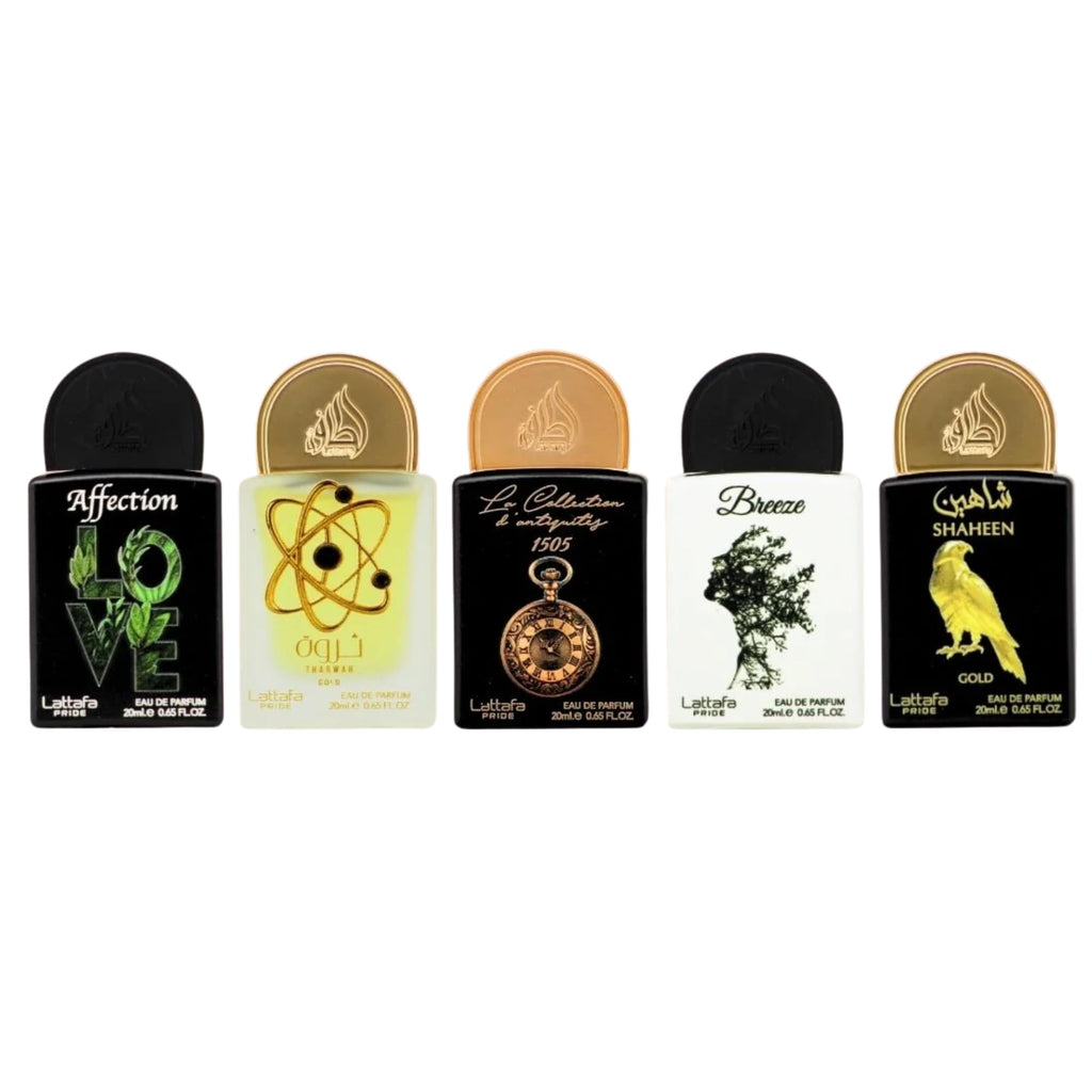 Lattafa Pride Gift Set Collection No.1 - 5 x 20ml