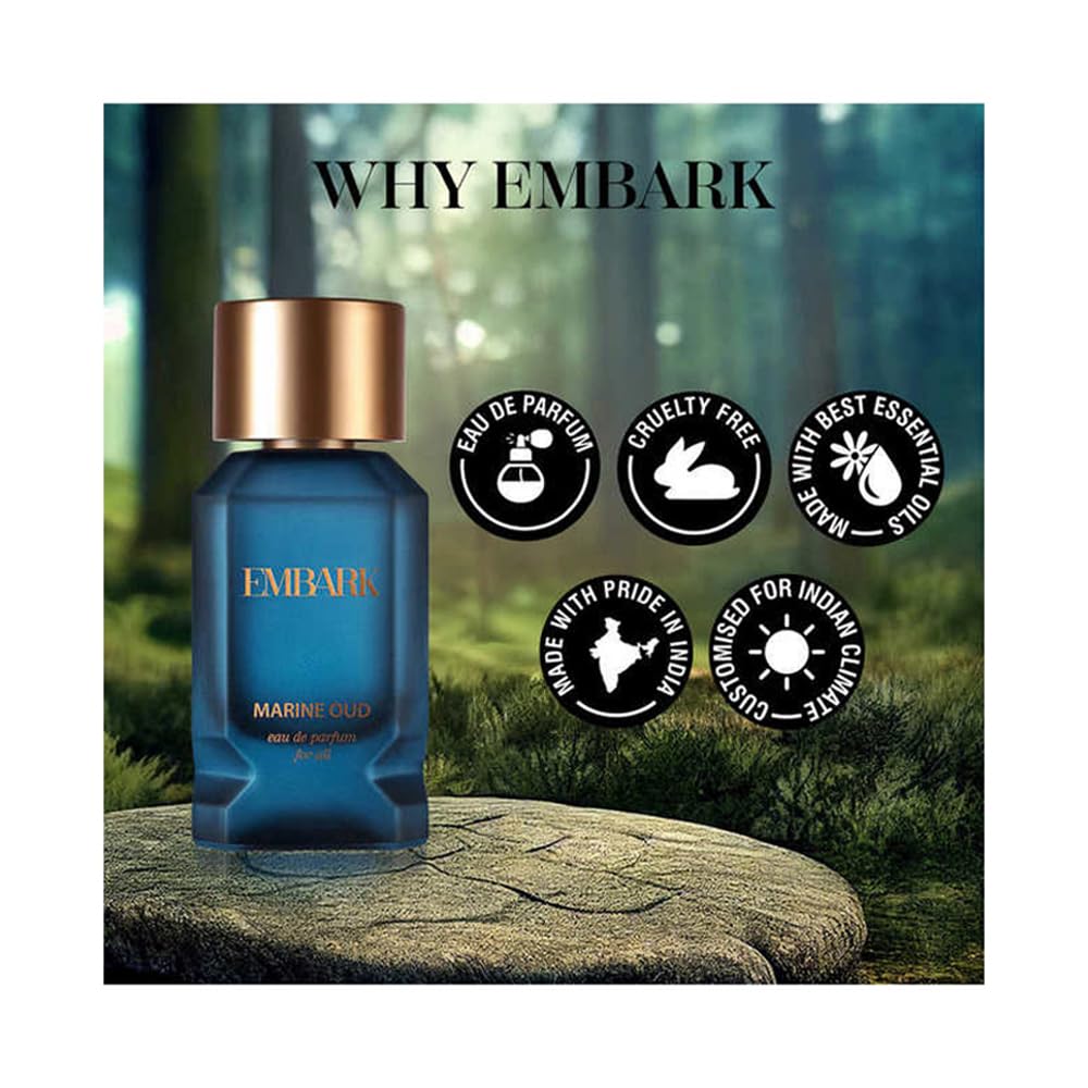 Embark Marine Oud Eau de Parfum 100ml Spray