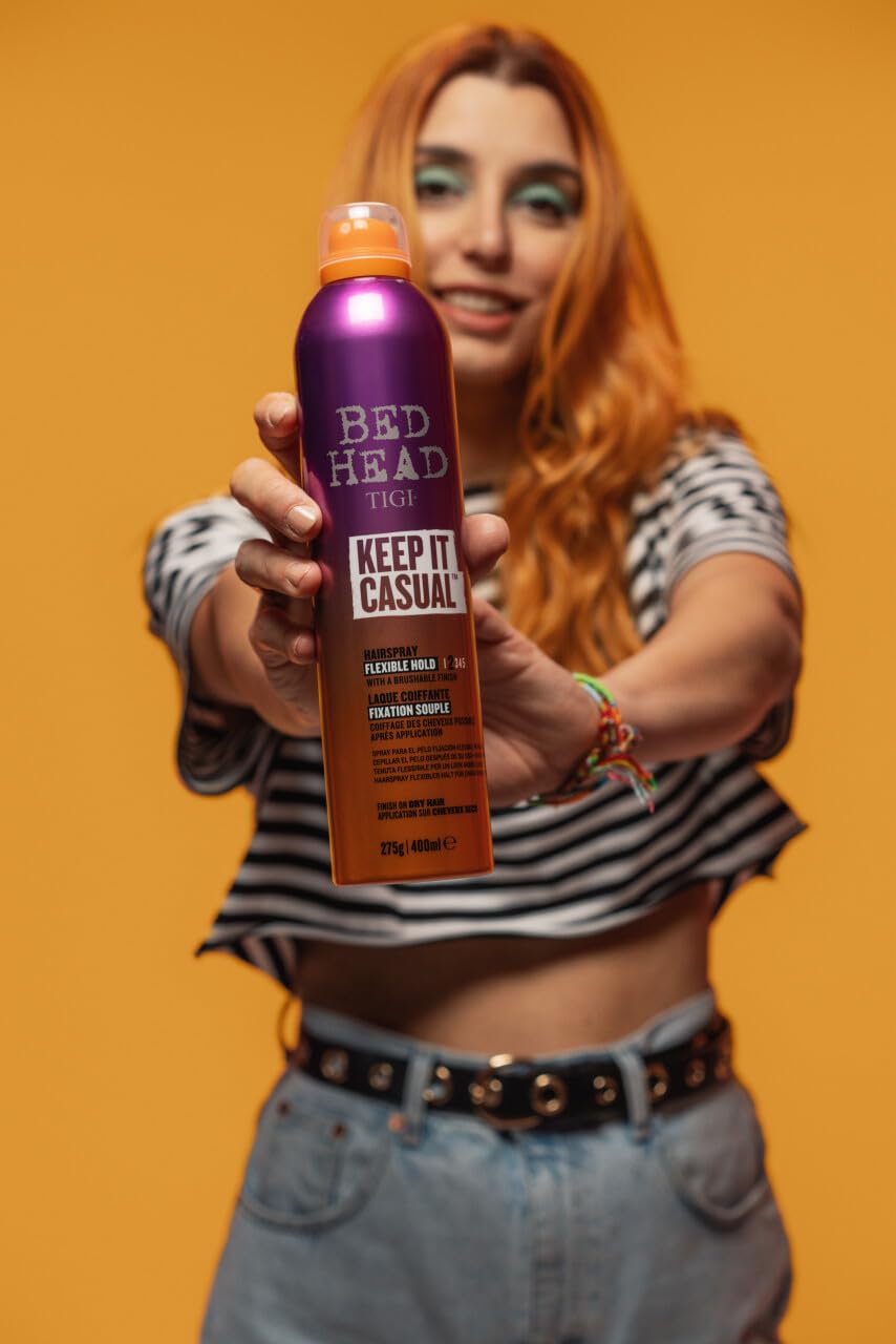 TIGI Bed Head Keep It Casual Hairspray 400ml - 2 Flexible Hold