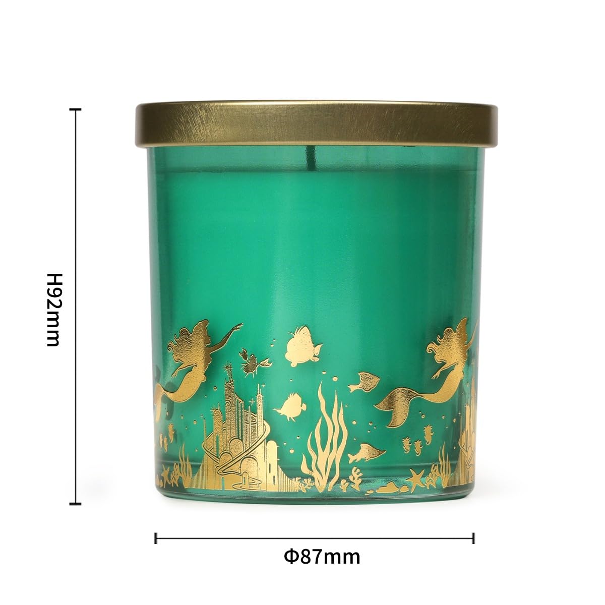 Disney Princess Ariel Coral Blossom & Sea Salt Scented Candle 213g