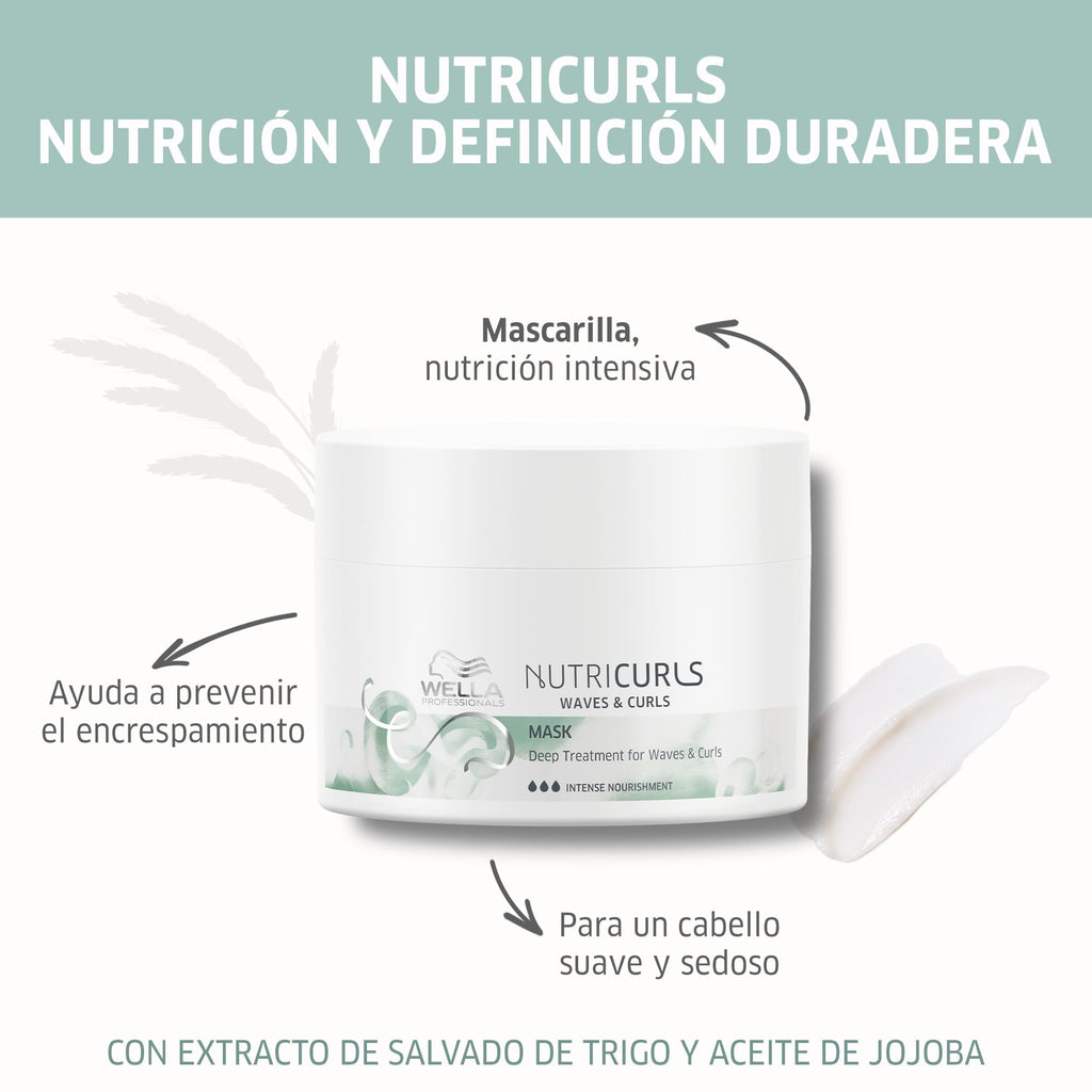 Wella Professionals Nutricurls Waves & Curls Deep Treatment Mask 150ml
