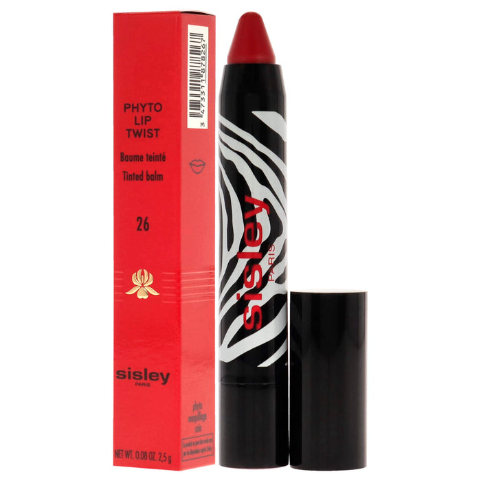 Sisley Phyto-Lip Twist Tinted Balm 2.5g - 26 True Red