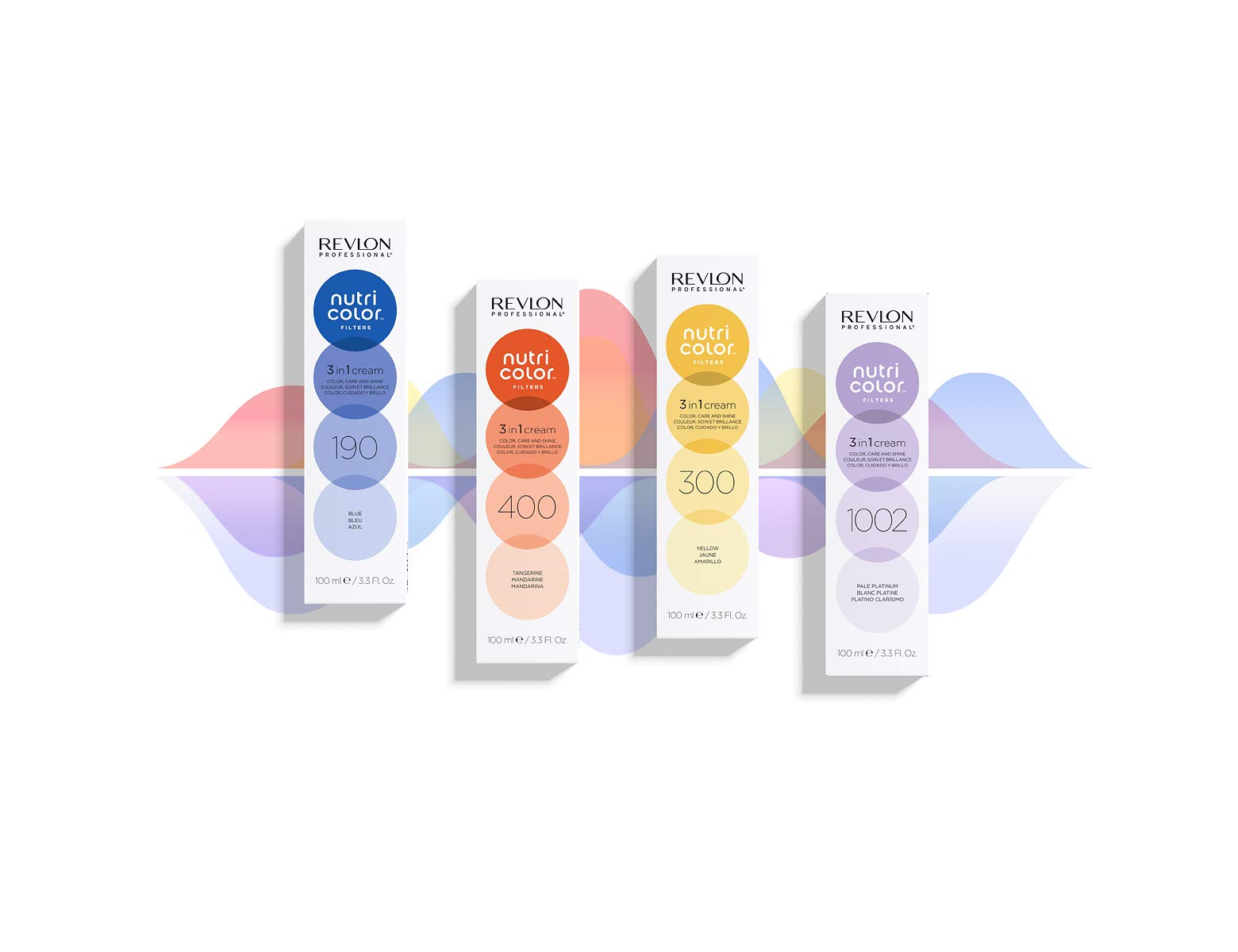 Revlon Nutri Color Filters 3 in 1 Cream Hair Colourant 240ml - 821 Silver Beige