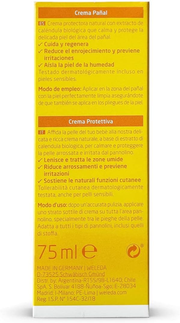 Weleda Calendula Nappy Change Baby Cream 75ml