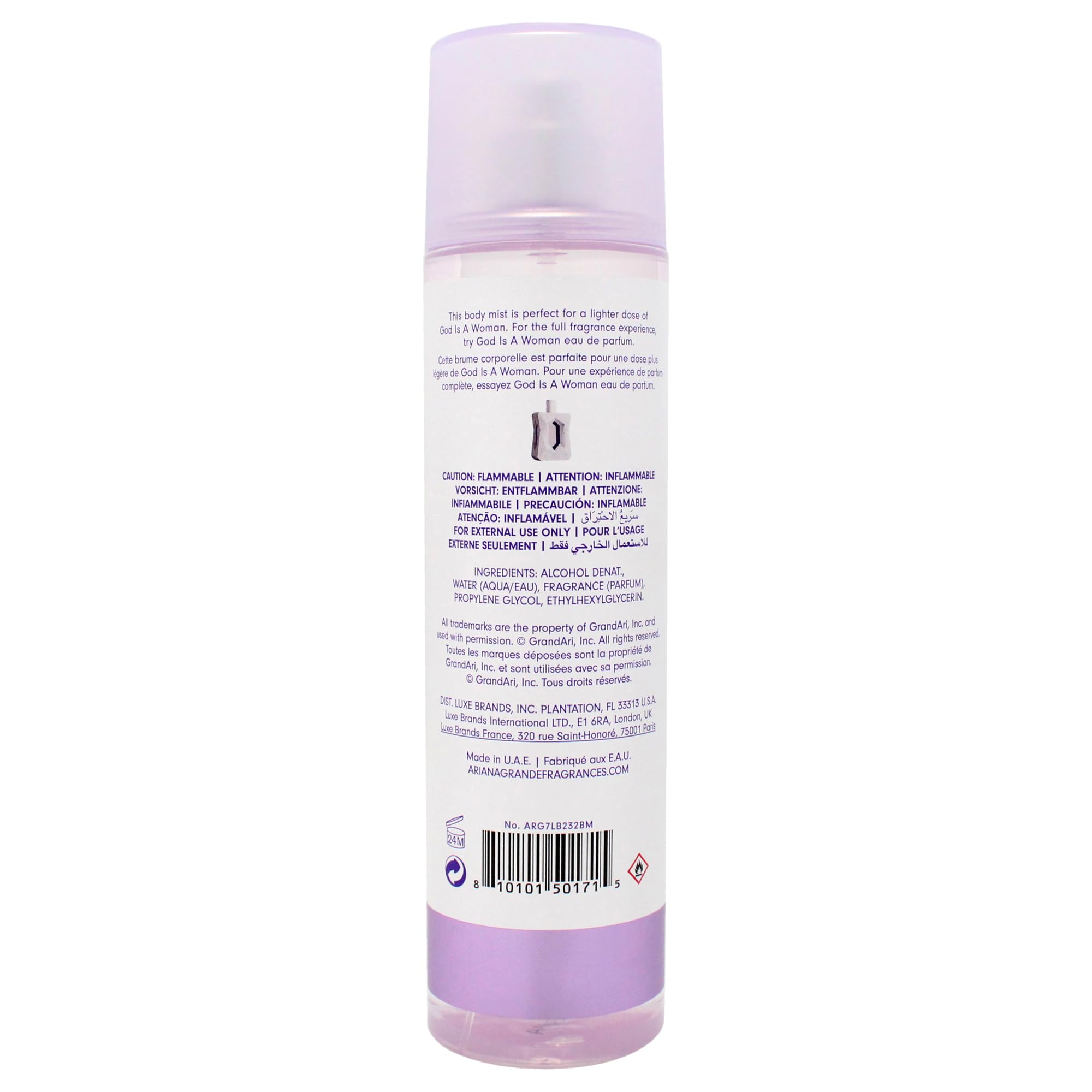 Ariana Grande God Is A Woman Body Mist 236ml