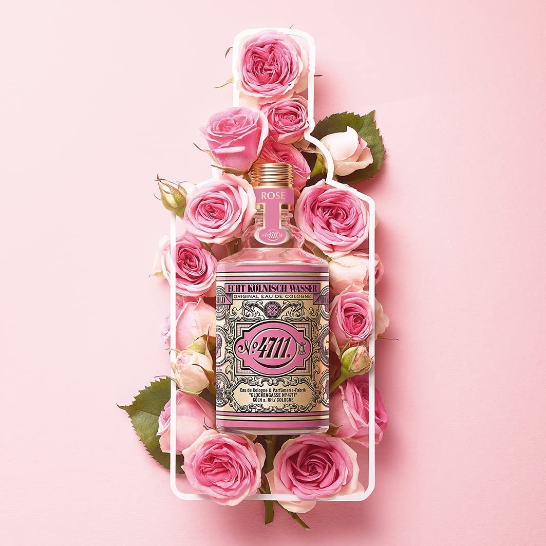MÃƒÂ¤urer & Wirtz 4711 Floral Collection Rose Eau de Cologne 100ml Spray - Fragrance at MyBeautyBoutique by 4711