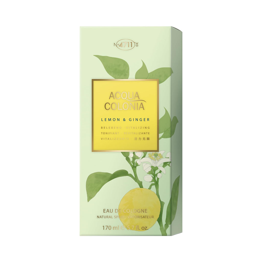 Mäurer & Wirtz 4711 Acqua Colonia Lemon & Ginger Eau De Cologne 170ml Spray
