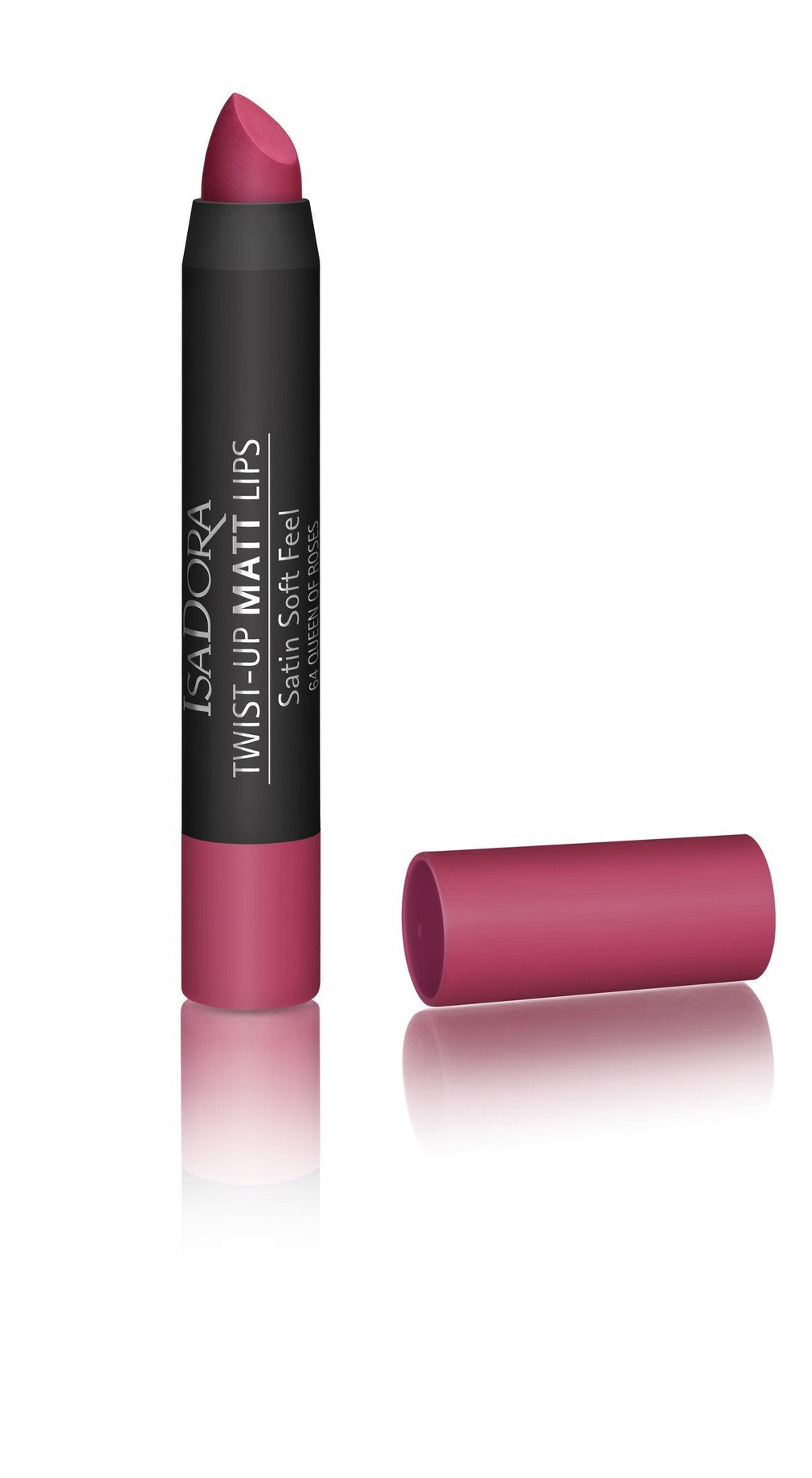 Isadora Twist-Up Matt Lips 64 Queen Of Roses 3.3g