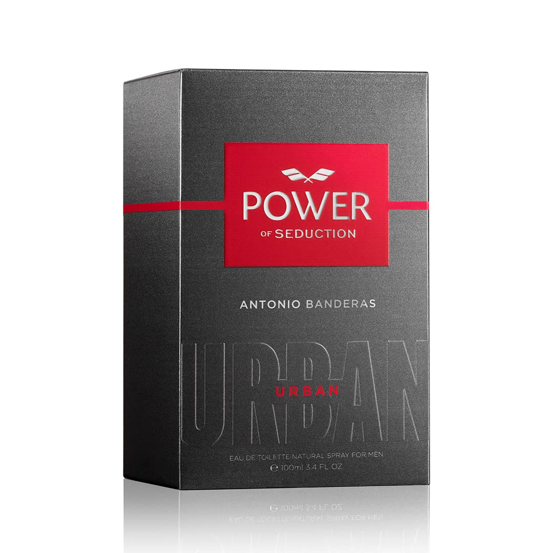 Antonio Banderas Power of Seduction Urban Eau de Toilette 100ml Spray - For Him at MyBeautyBoutique by Antonio Banderas