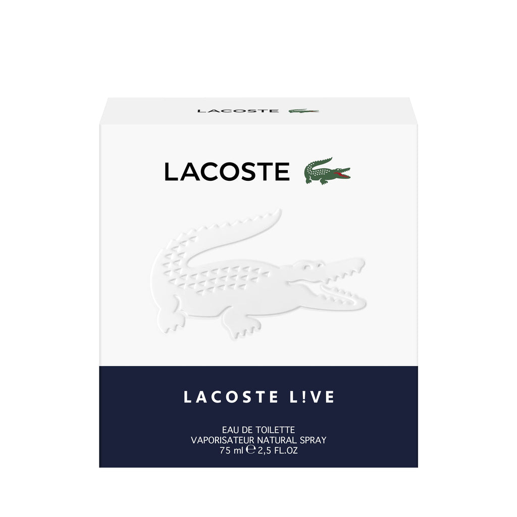 Lacoste Live Eau de Toilette 75ml Spray - Eau de Toilette at MyBeautyBoutique by Lacoste