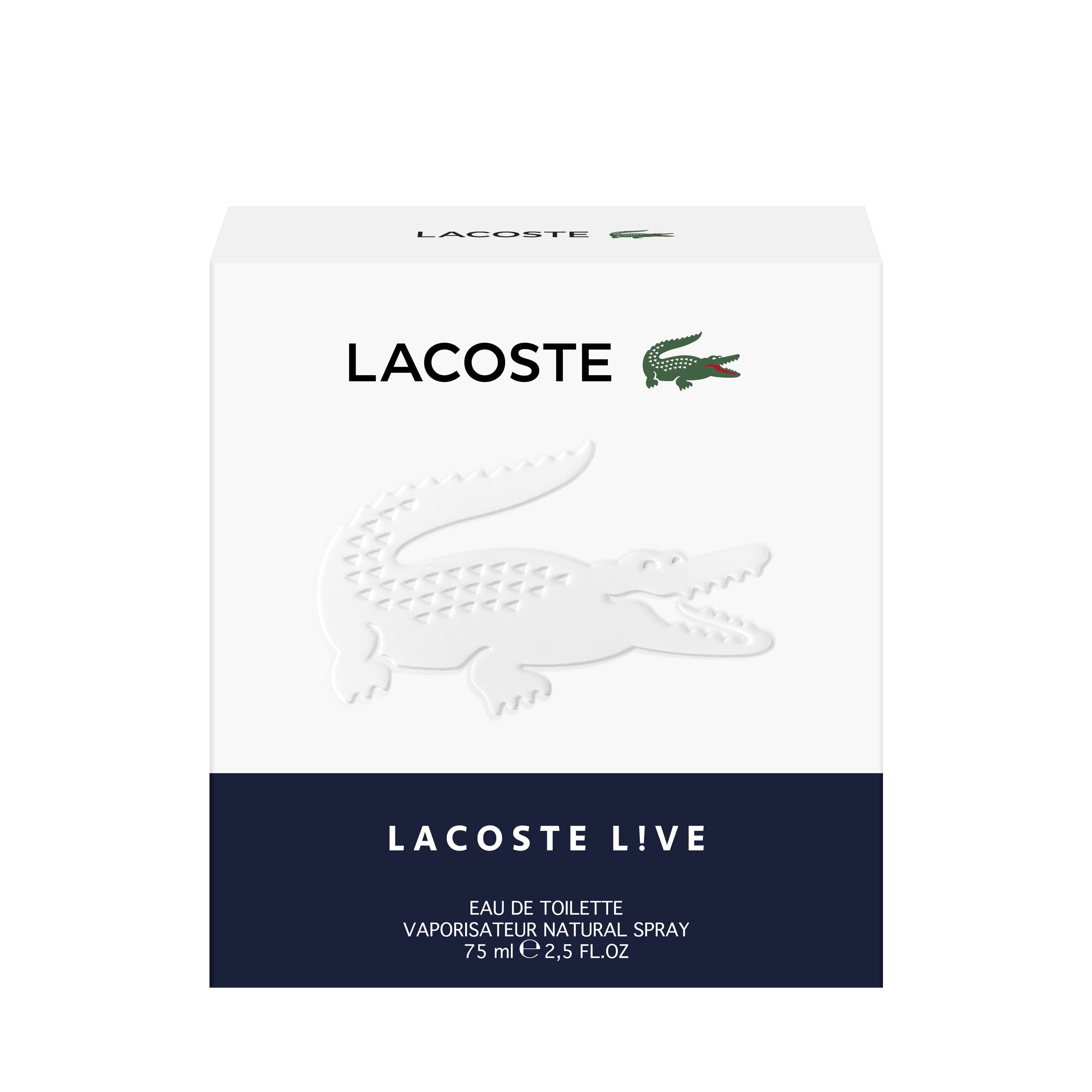 Lacoste Live Eau de Toilette 75ml Spray - Eau de Toilette at MyBeautyBoutique by Lacoste