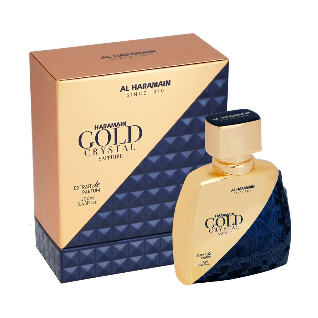 Al Haramain Gold Crystal Sapphire Eau de Parfum 100ml Spray