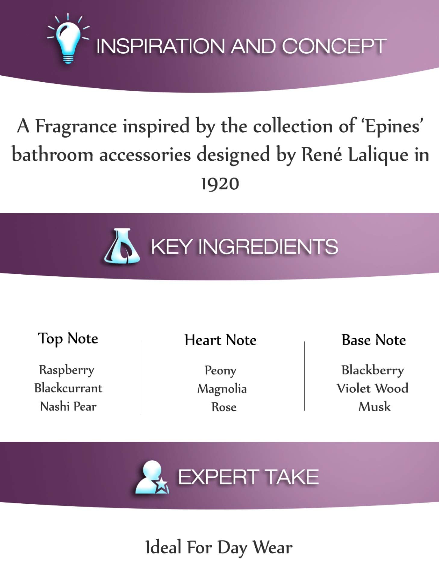 Lalique Amethyst Eclat Eau de Parfum 100ml Spray