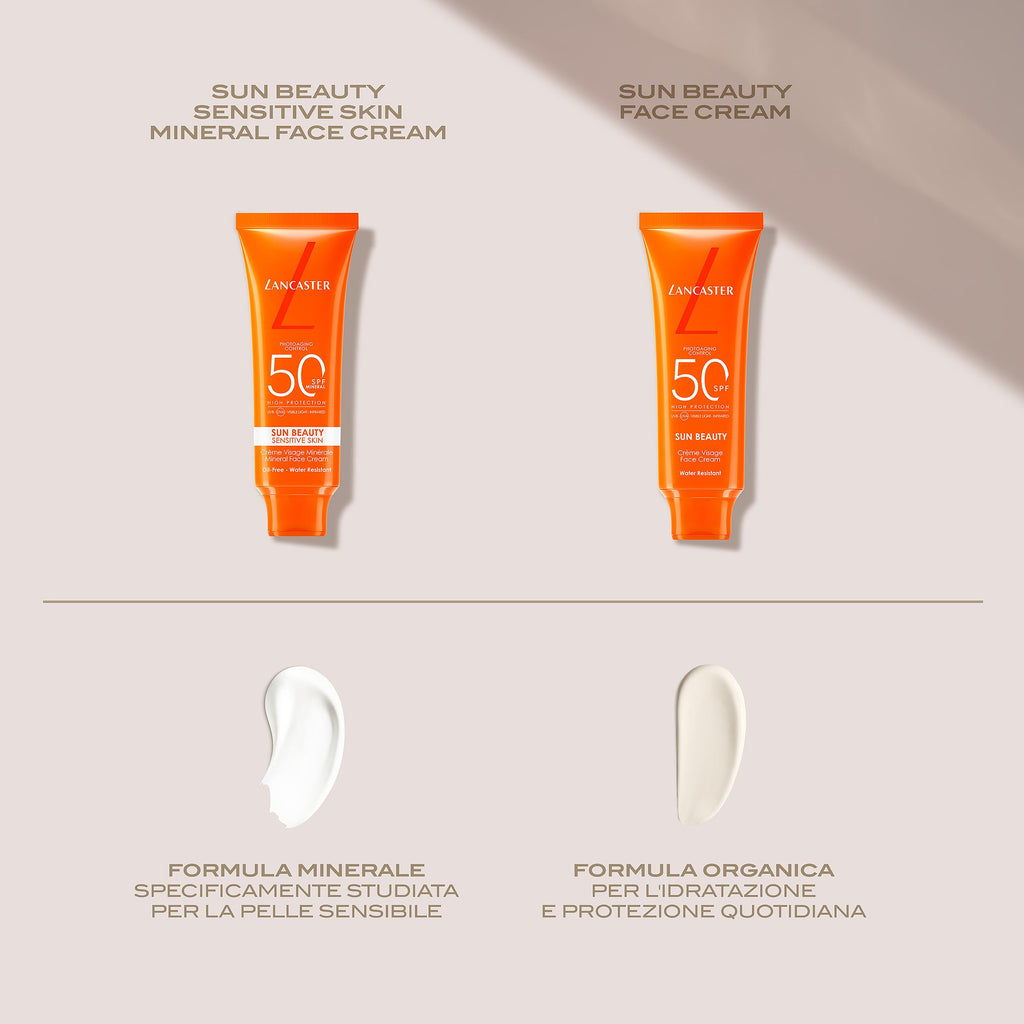 Lancaster Sun Beauty Mineral Face Cream SPF50 - 50ml Sunscreen