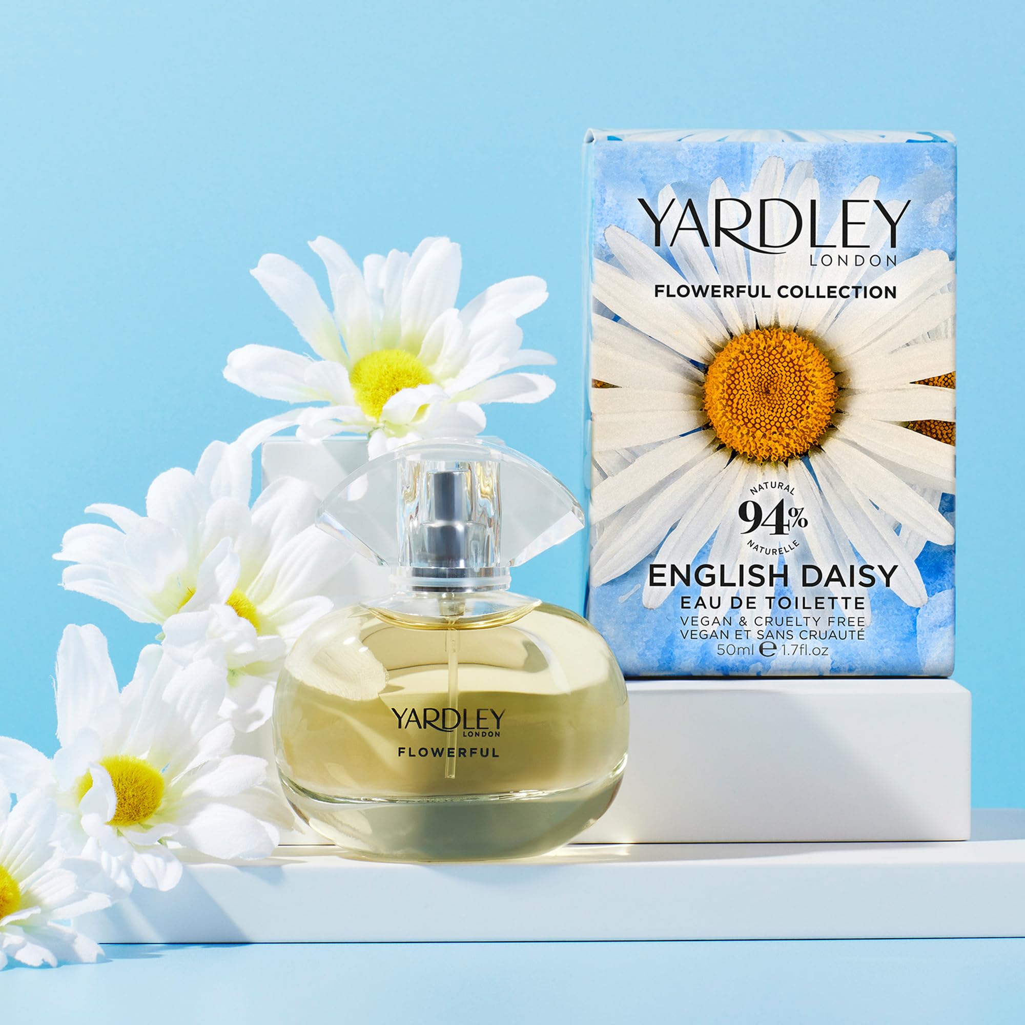 Yardley Flowerful Collection English Daisy Eau De Toilette 50ml Spray