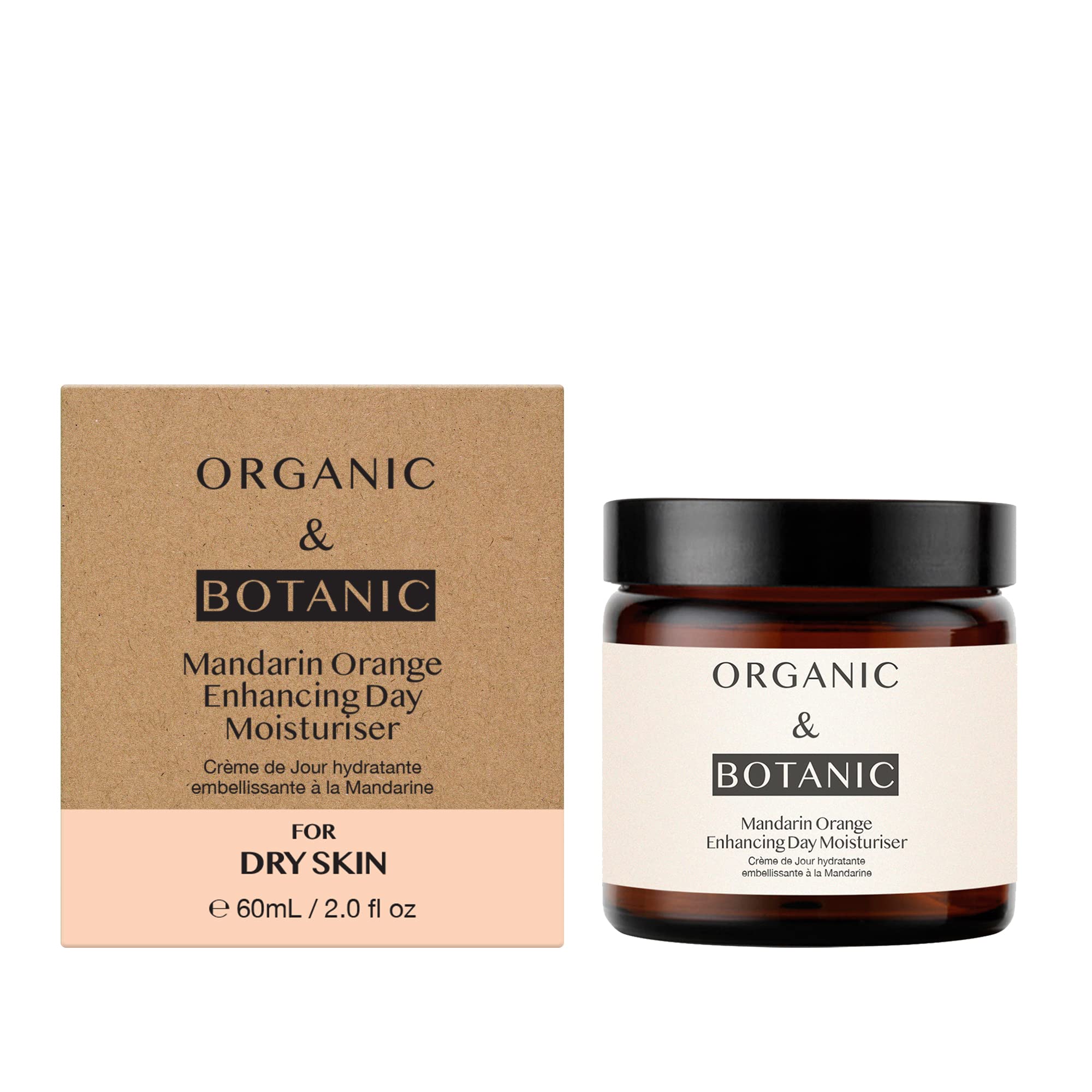 Organic  Botanic Mandarin Orange Enhancing Day Moisturiser 50ml