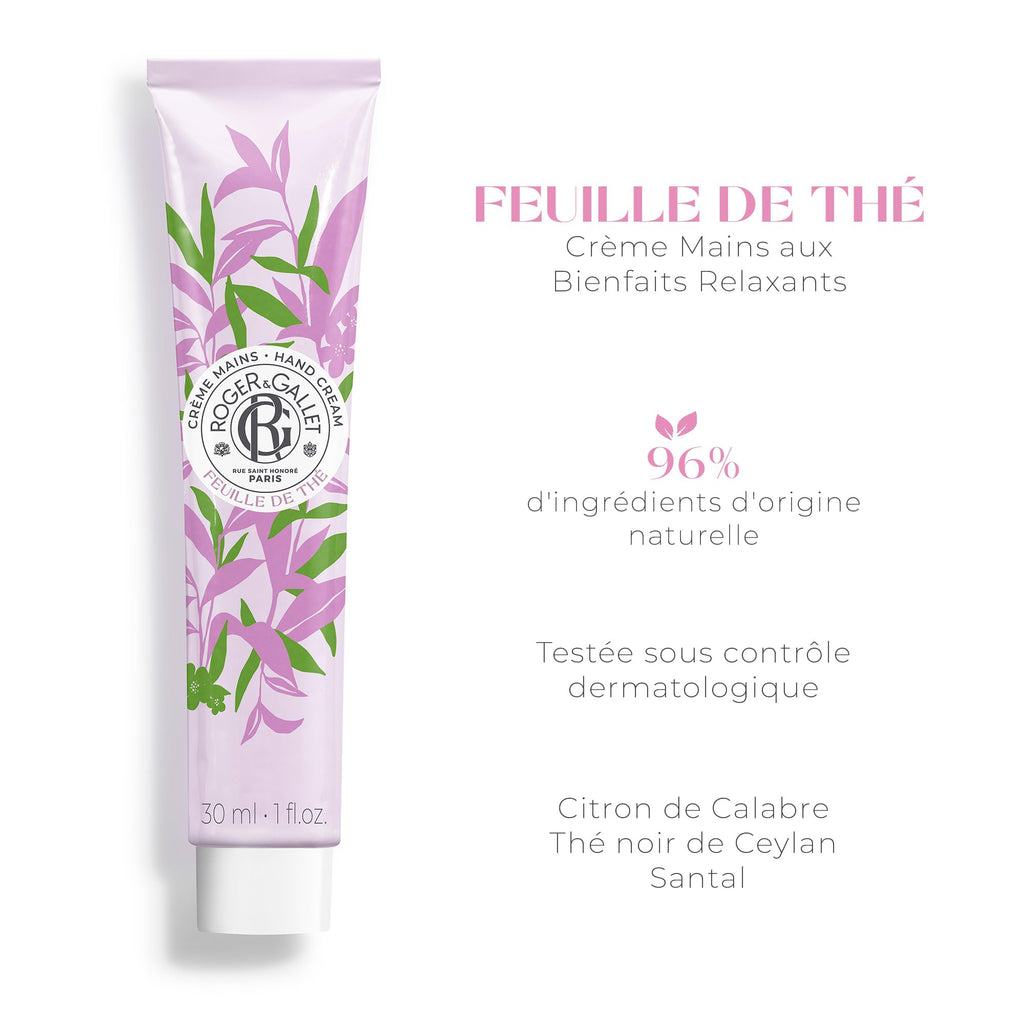 Roger & Gallet Feuille De Thé Hand Cream 30ml