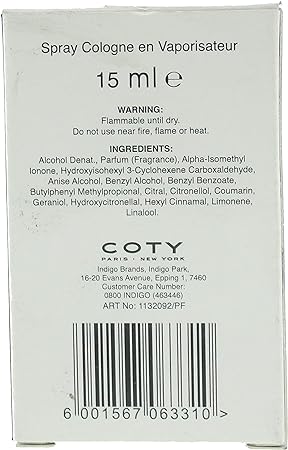 Coty Exclamation Eau De Cologne 15ml Spray - Fragrance at MyBeautyBoutique by Coty