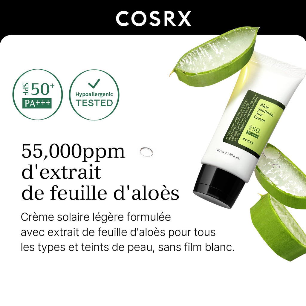 Cosrx Aloe Soothing Sun Cream SPF50+ 50ml