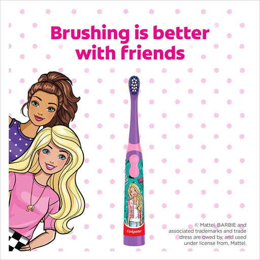 Colgate Barbie Battery Toothbrush