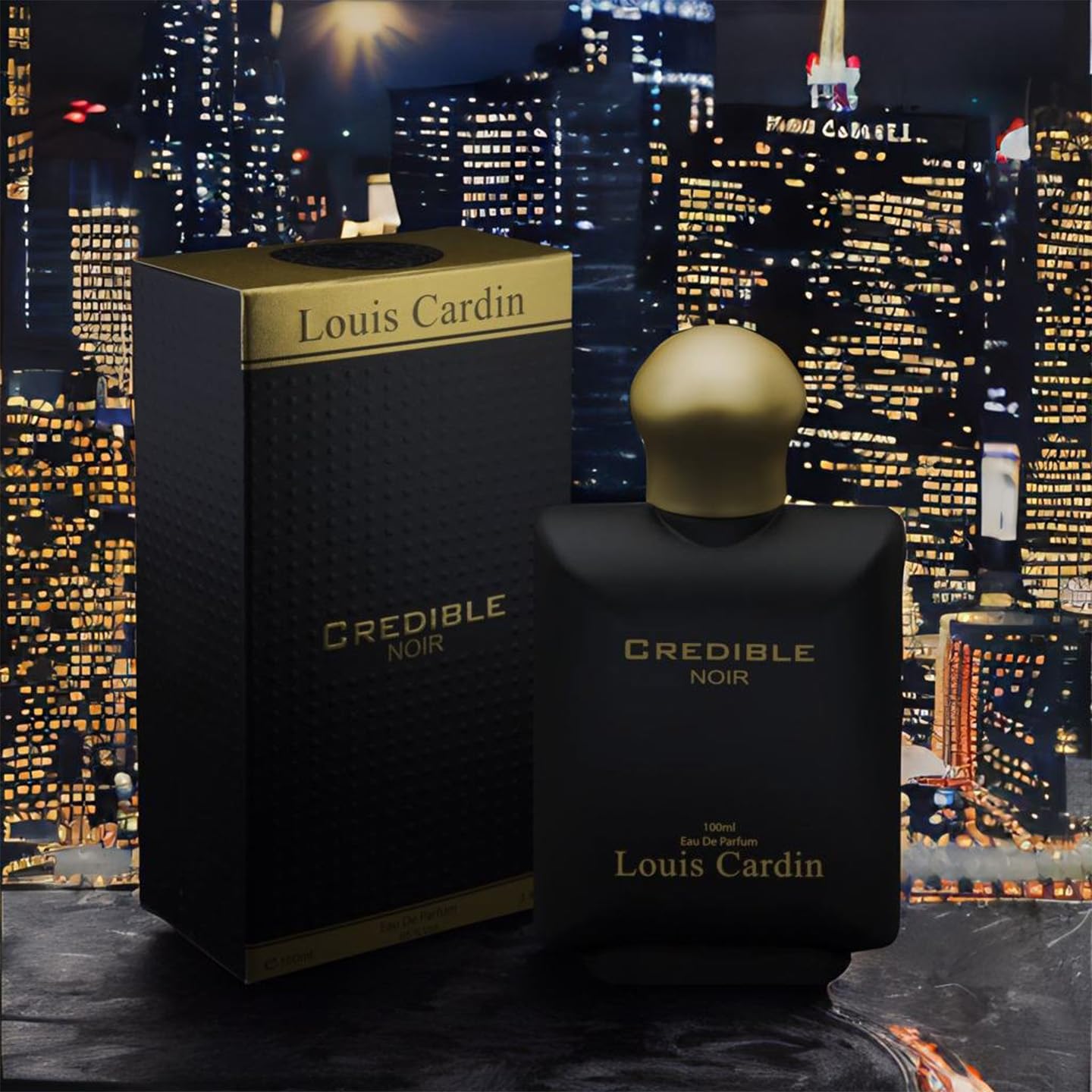Louis Cardin Credible Noir Eau de Parfum 100ml Spray