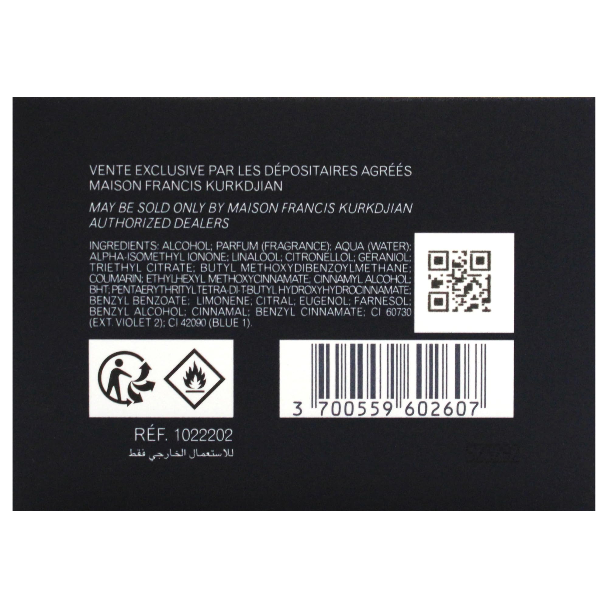 Maison Francis Kurkdjian Oud Satin Mood Eau de Parfum 70ml Spray