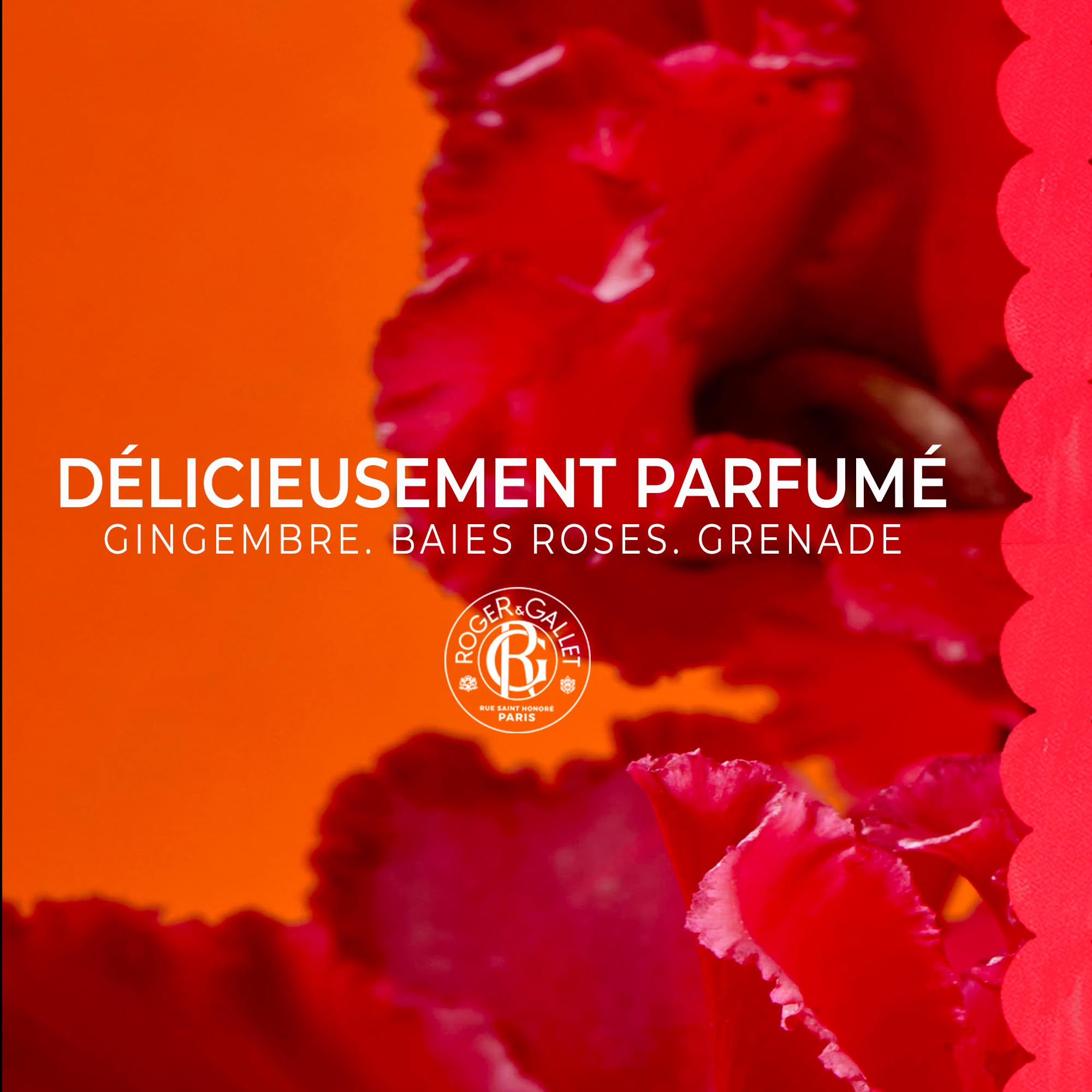 Roger & Gallet Gingembre Rouge Soap 3 x 100g