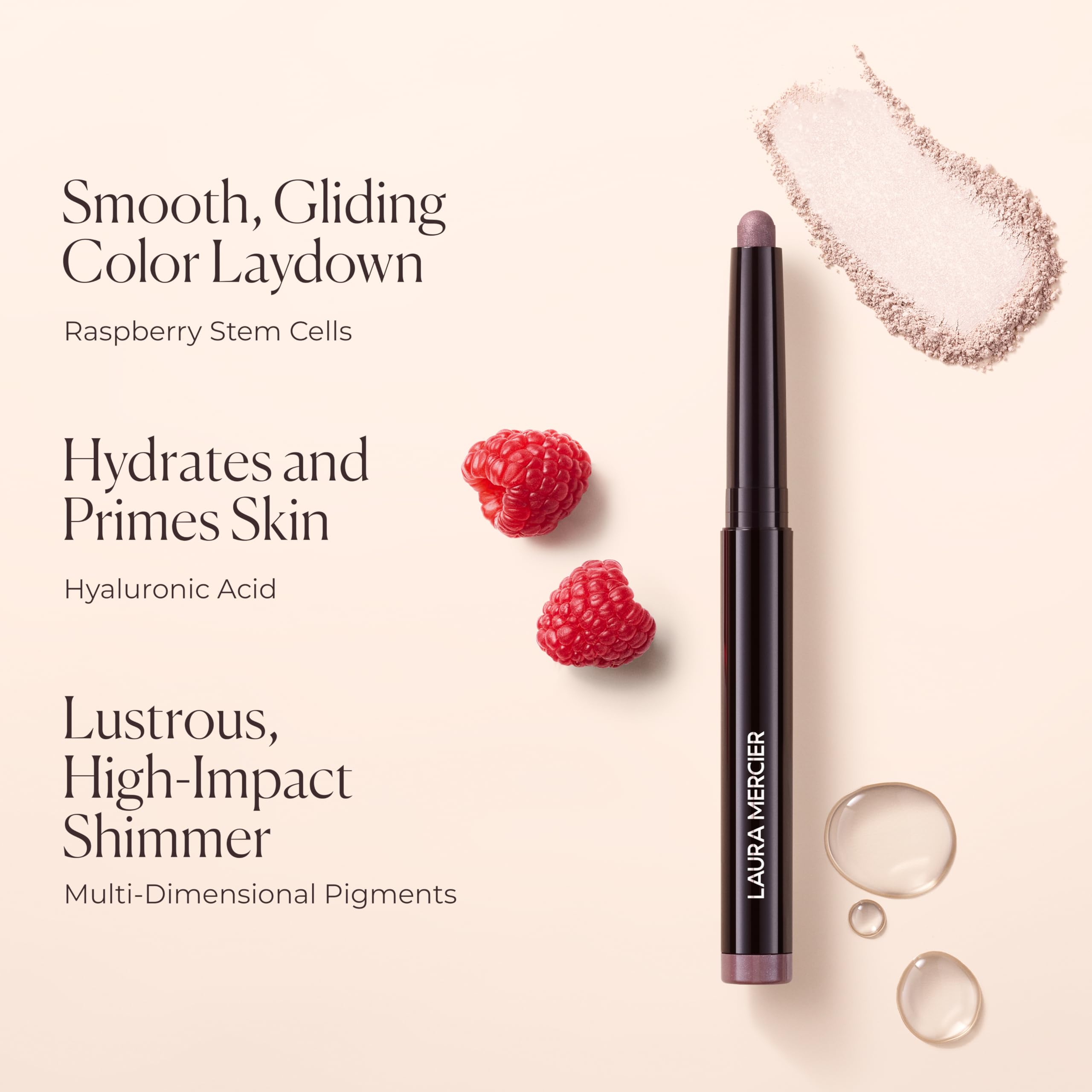 Laura Mercier RoseGlow Caviar Stick Eye Shadow 1.64g - Modern Rose