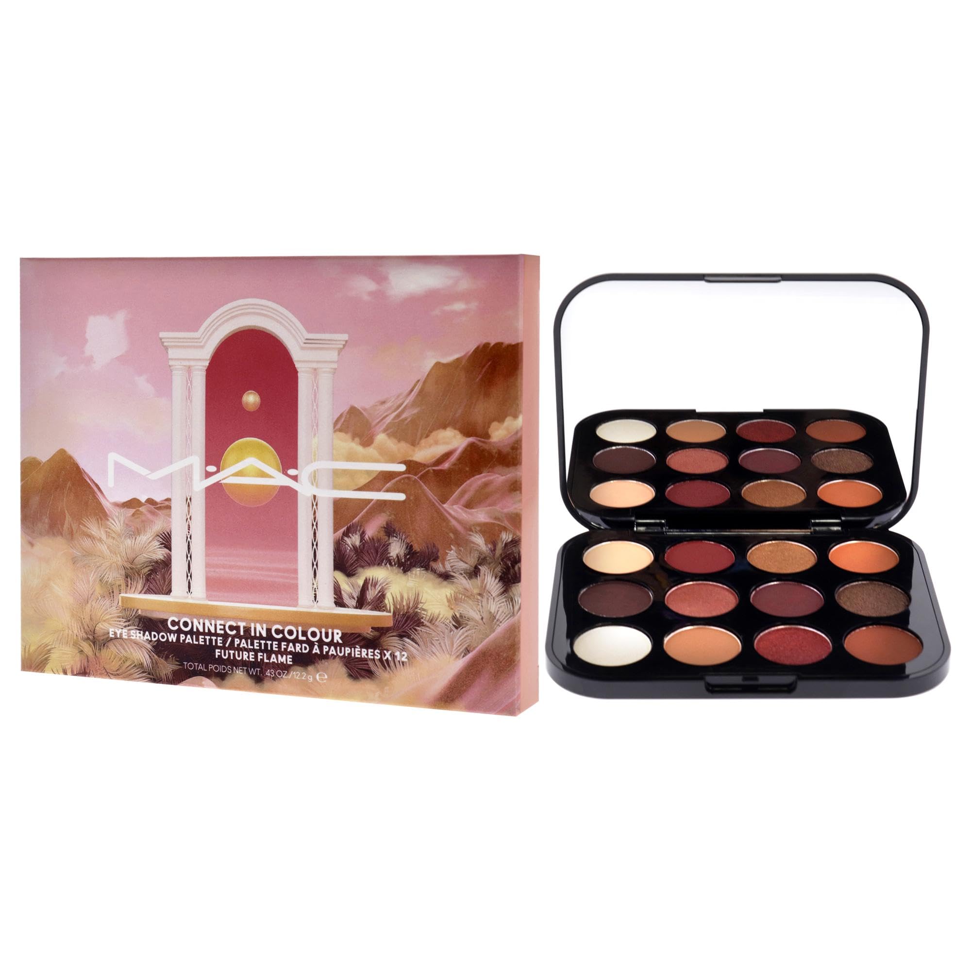 MAC Cosmetics Connect In Colour Eye Shadow Palette 12.2g - Future Flame