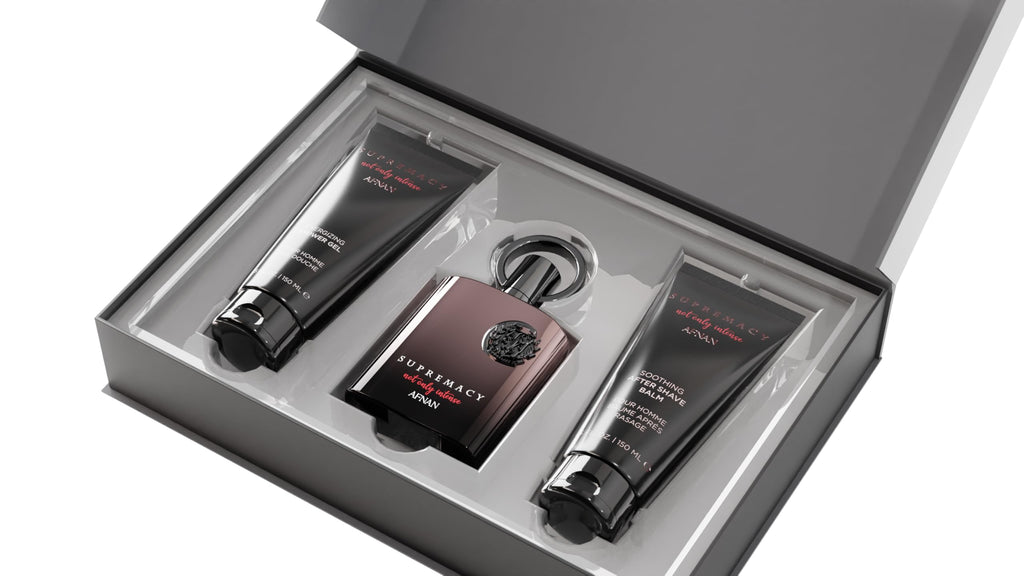 Afnan Supremacy Not Only Intense Gift Set - EDP 100ml Spray + 150ml Shower Gel