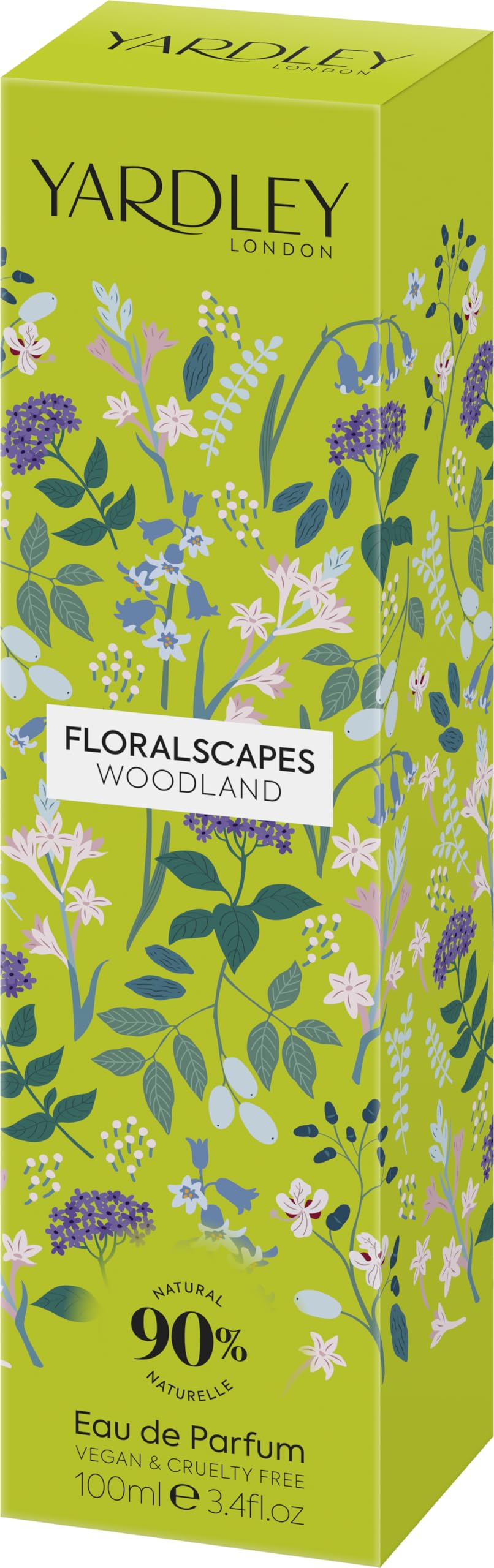 Yardley Floralscapes Woodland Eau de Parfum 100ml Spray