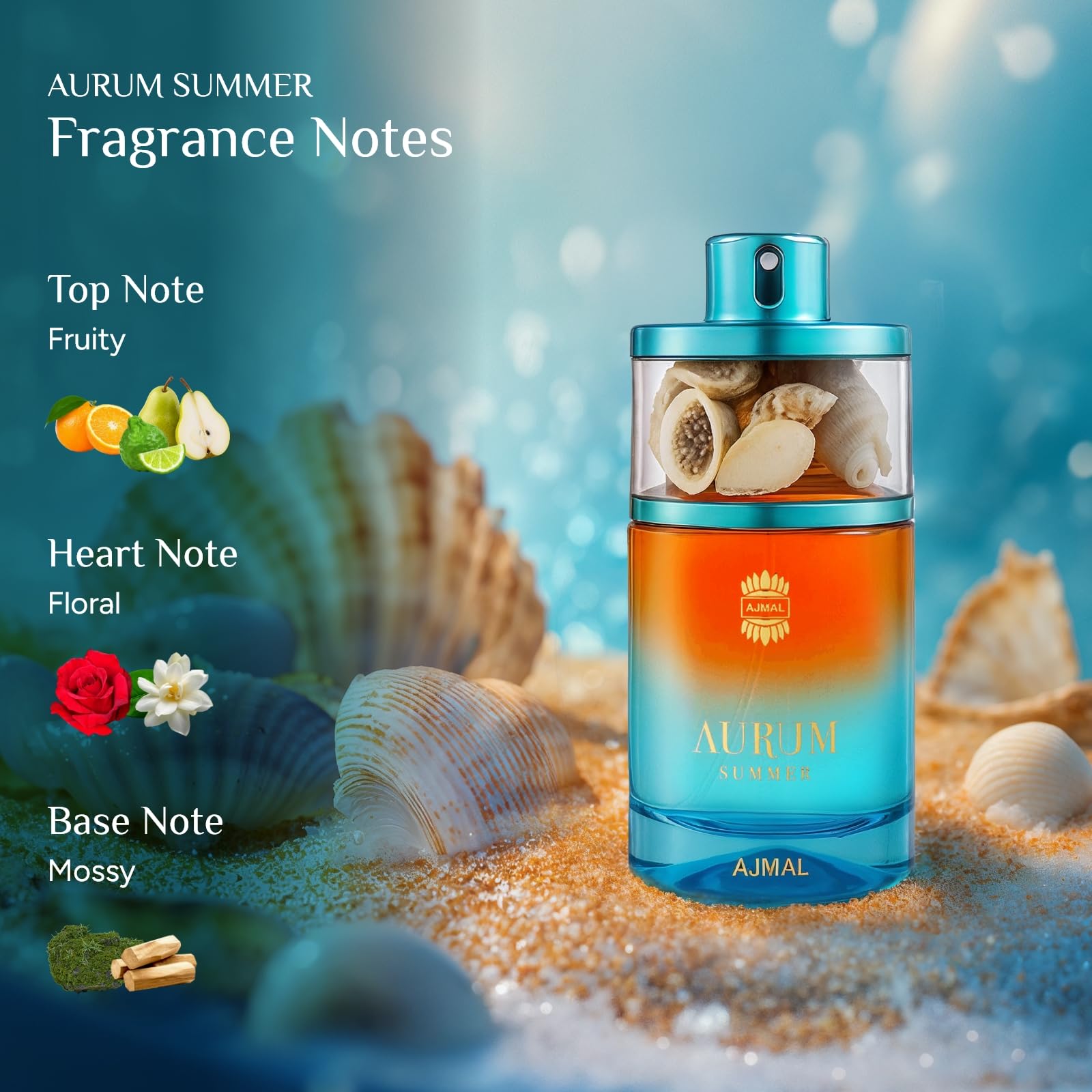 Ajmal Aurum Summer Eau de Parfum 75ml Spray