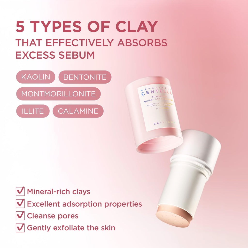 Skin1004 Madagascar Centella Poremizing Quick Clay Stick Mask 27ml