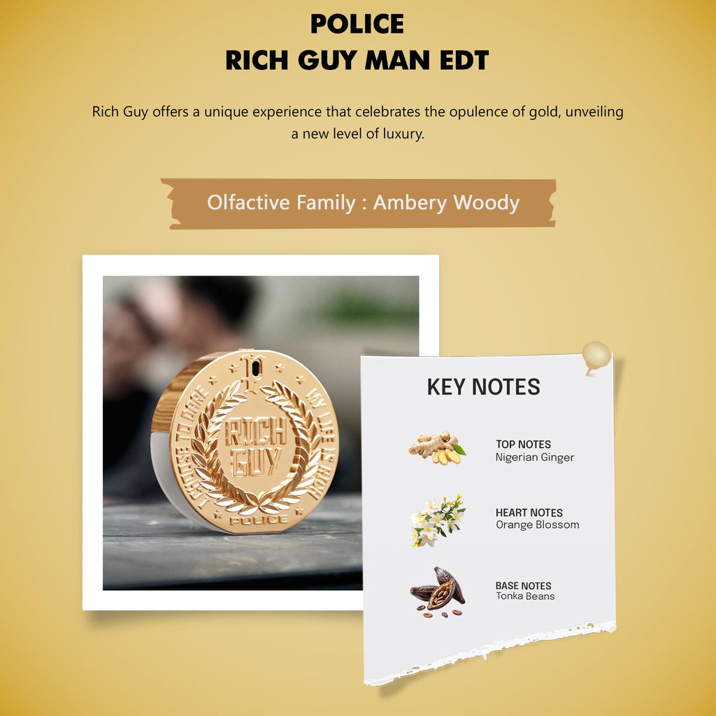 Police Rich Guy Eau de Toilette 100ml Spray