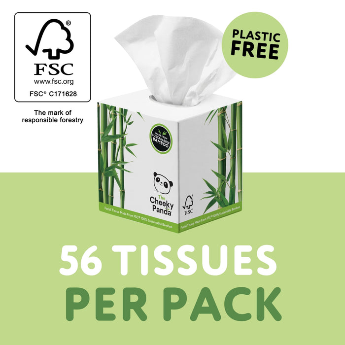 Cheeky Panda Luxury Bamboo Facial Tissue