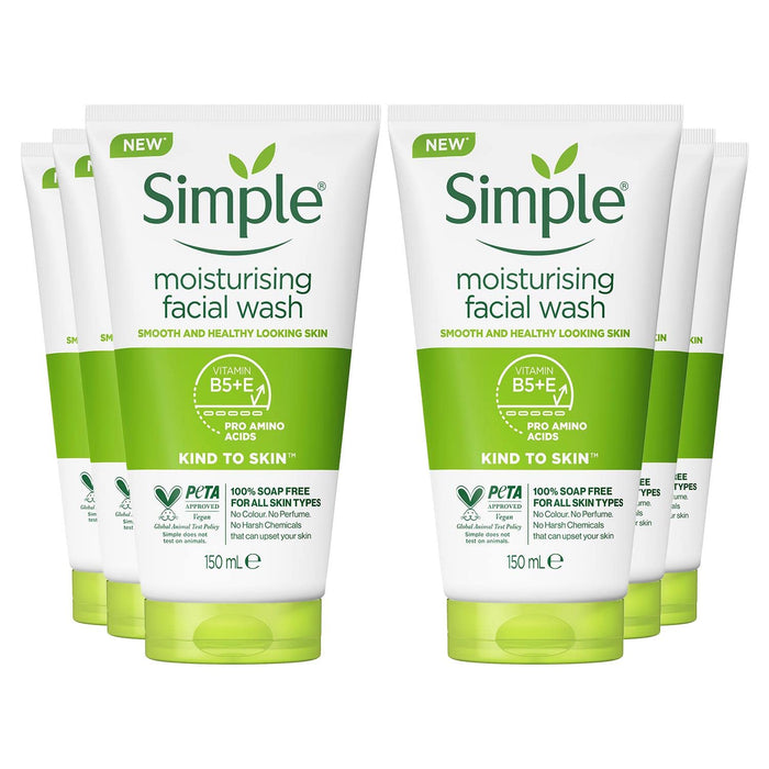 Simple Wash Moisturising Foaming 