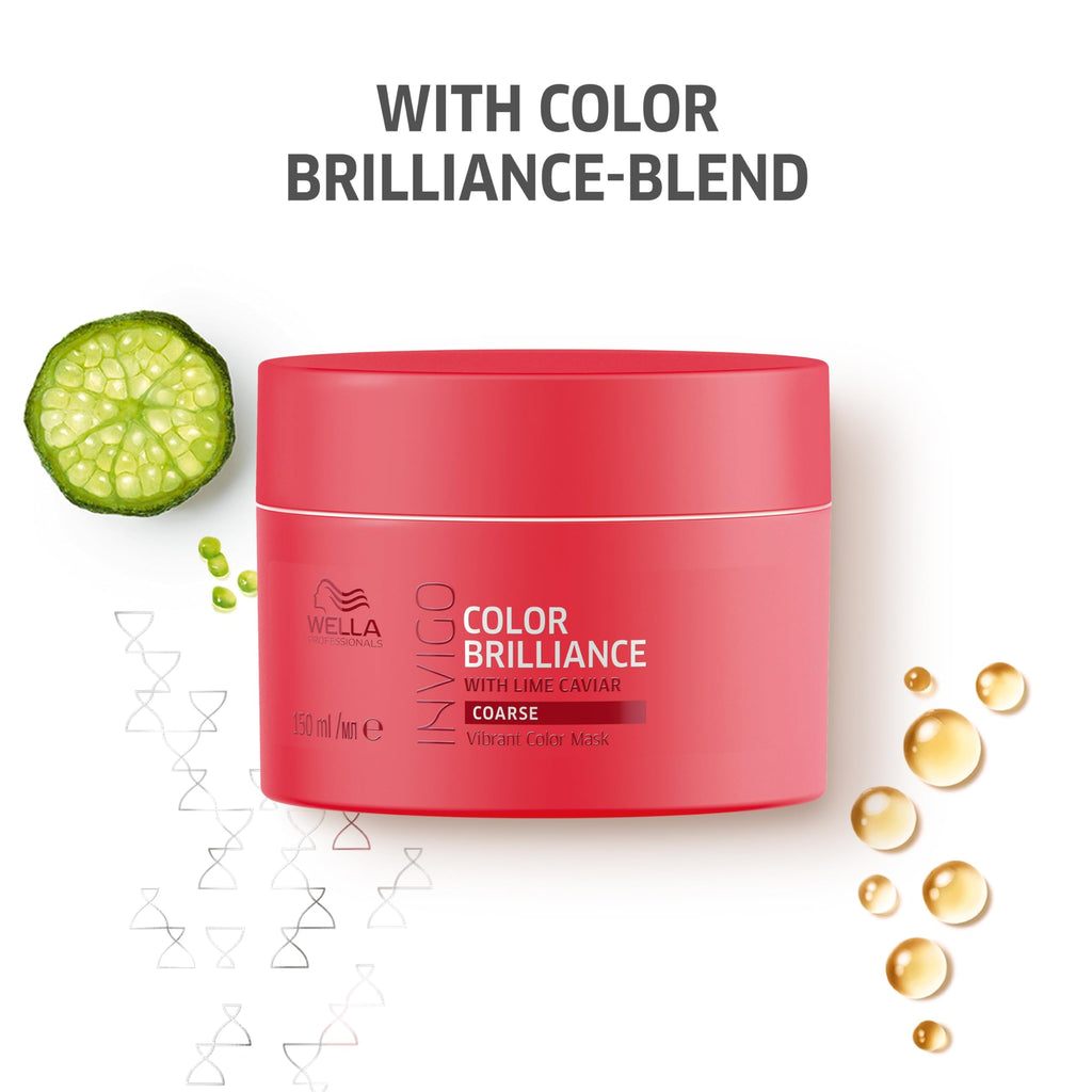 Wella Professionals Invigo Color Brilliance Mask 150ml - For Coarse Hair