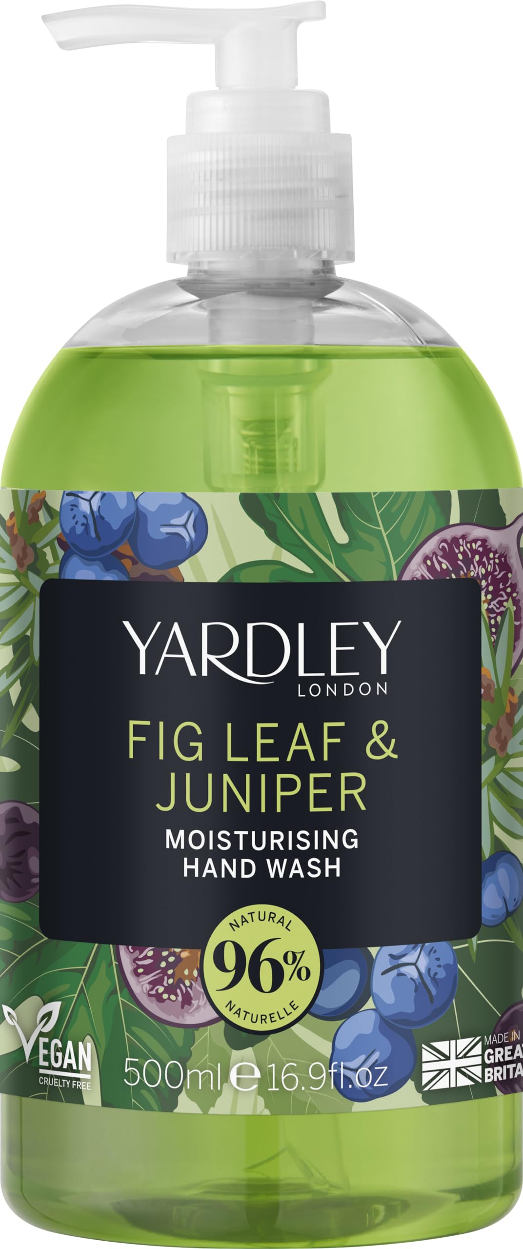 Yardley Hand Wash Fig Leaf & Juniper