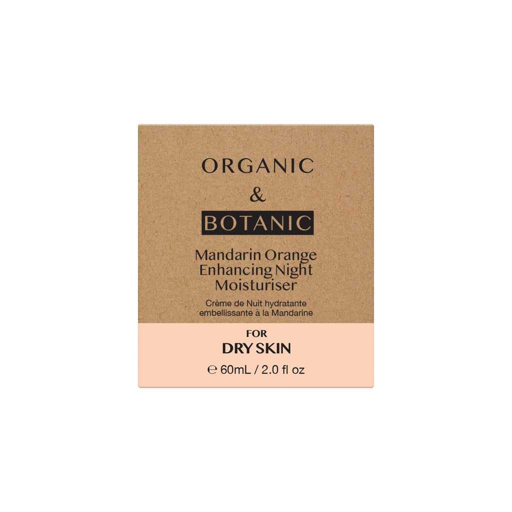 Organic  Botanic Mandarin Orange Enhancing Night Moisturiser 50ml