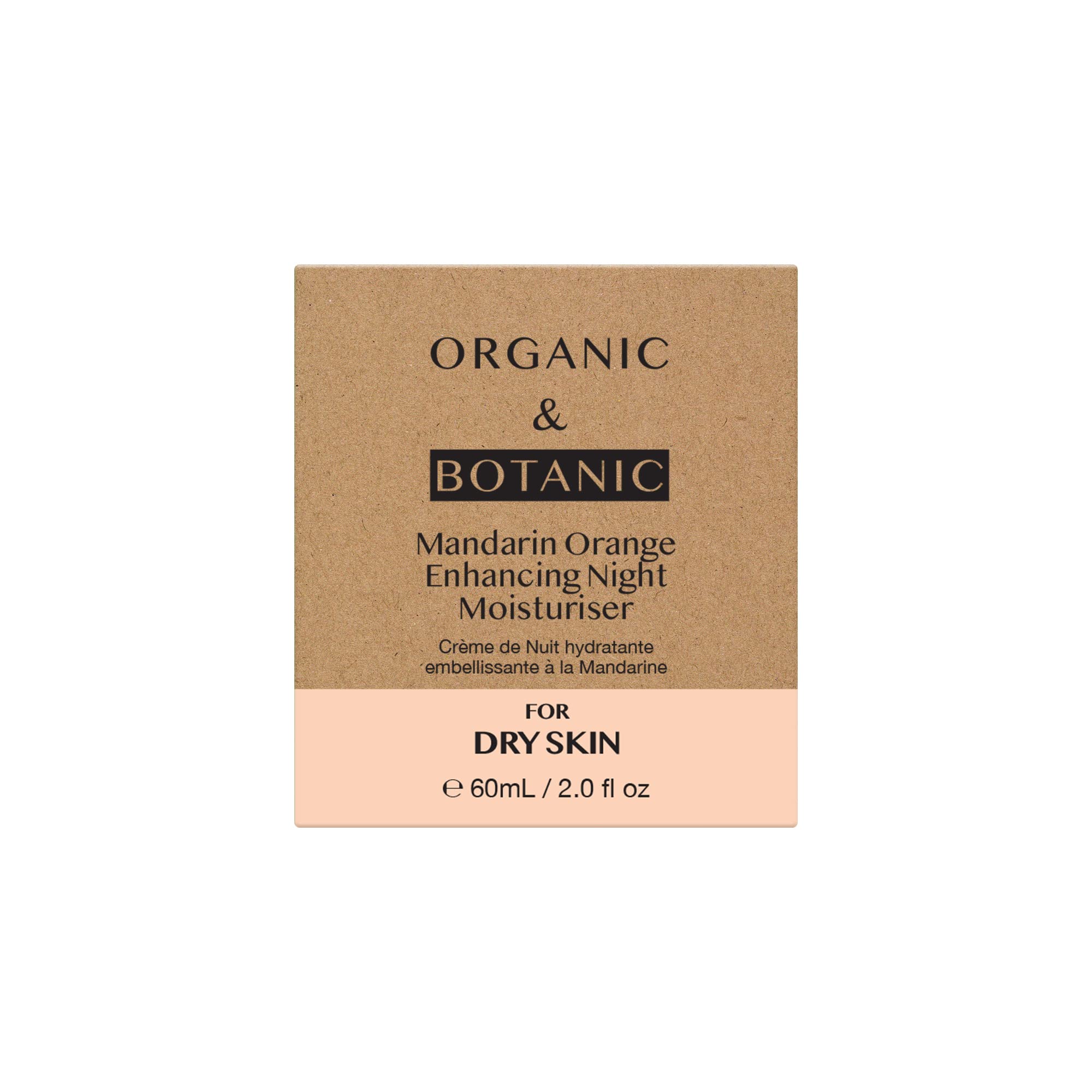Organic  Botanic Mandarin Orange Enhancing Night Moisturiser 50ml
