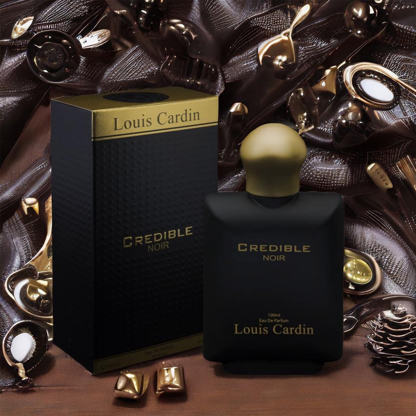 Louis Cardin Credible Noir Eau de Parfum 100ml Spray