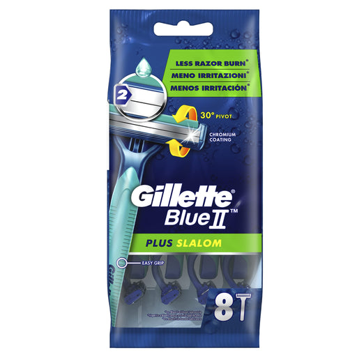 Gillette Blue II Plus Slalom Disposable Razors