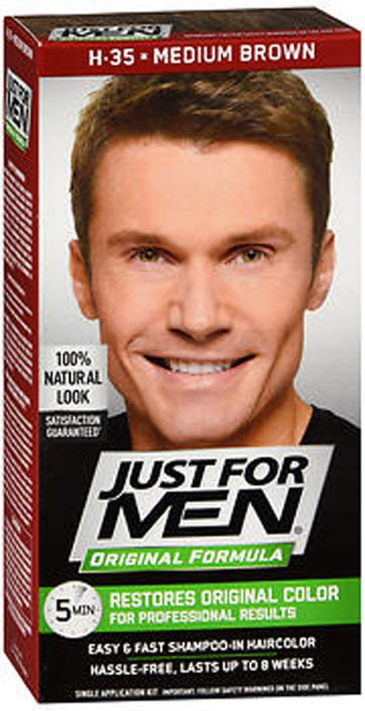 Just For Men Hair Colorant Natural Medium Brown H35