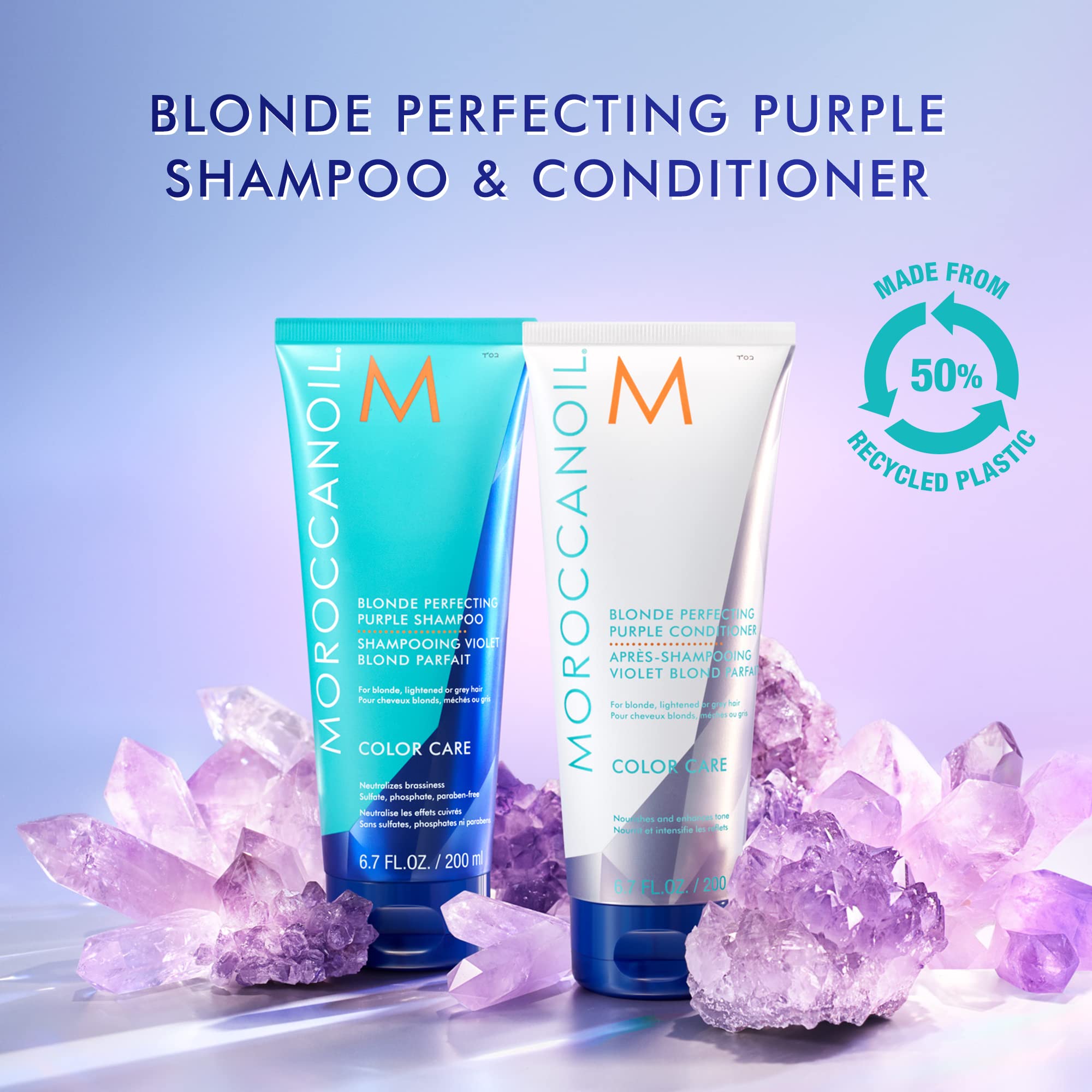Moroccanoil Blonde Perfecting Purple Conditioner 200ml