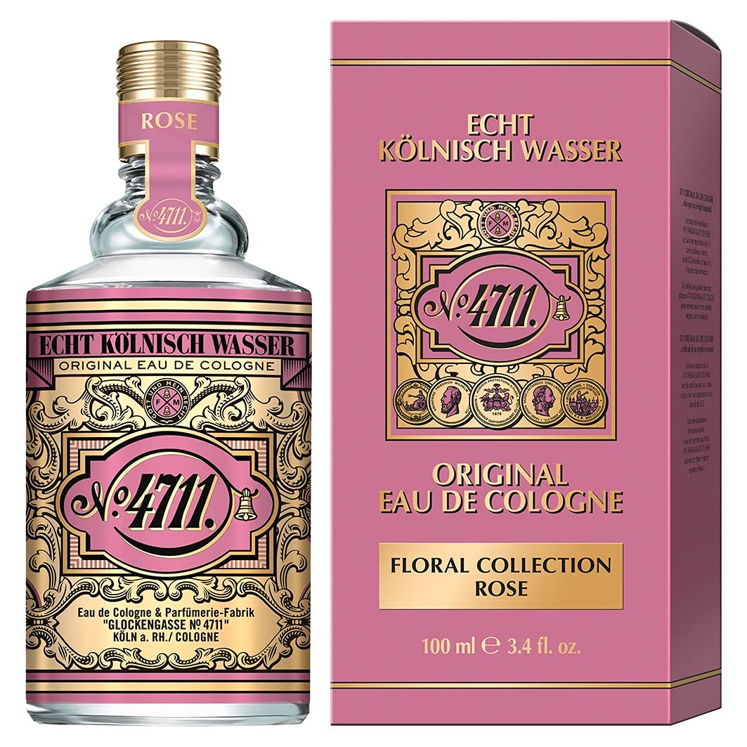 MÃƒÂ¤urer & Wirtz 4711 Floral Collection Rose Eau de Cologne 100ml Spray - Fragrance at MyBeautyBoutique by 4711