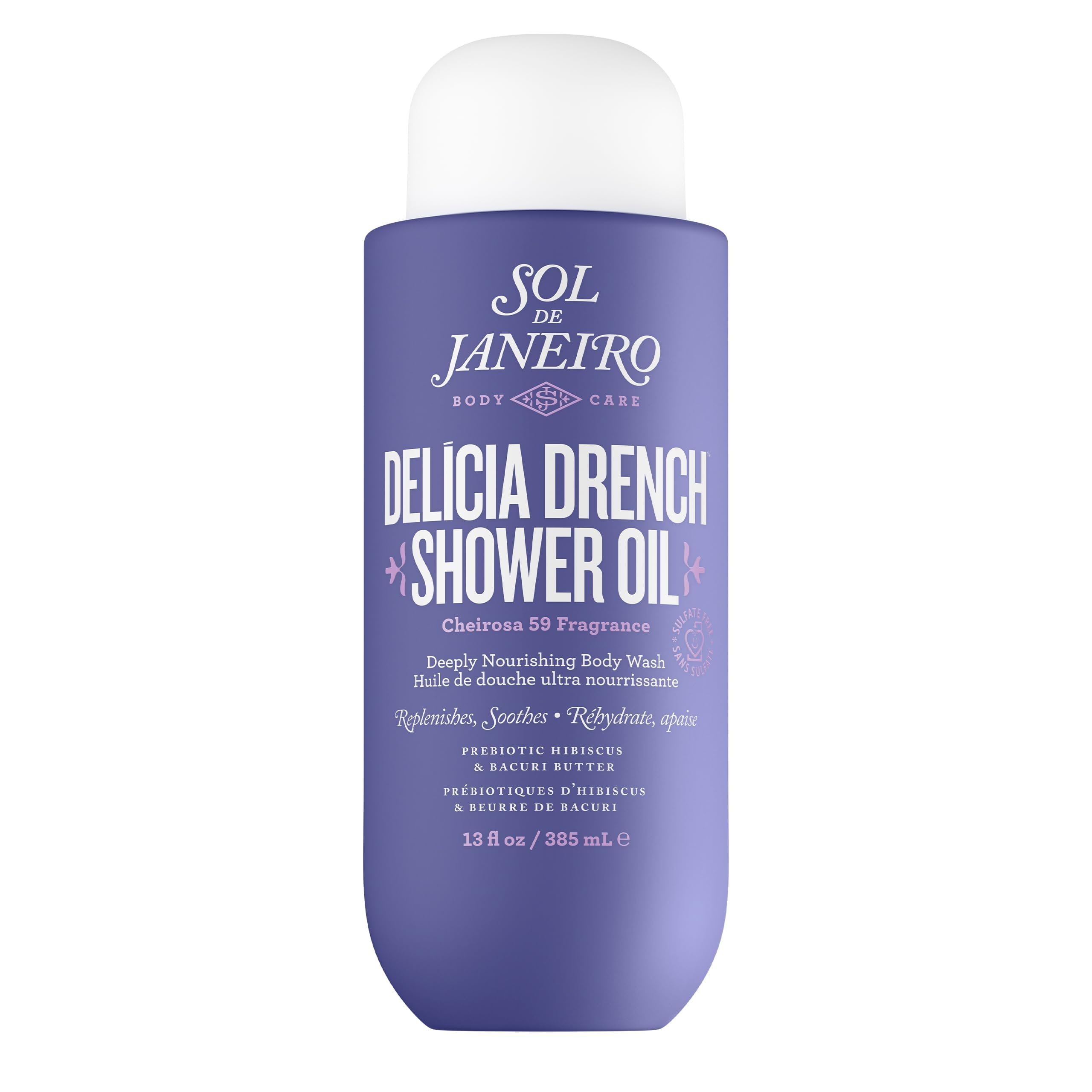 Sol De Janeiro DelÃ­cia Drench Shower Oil 385ml