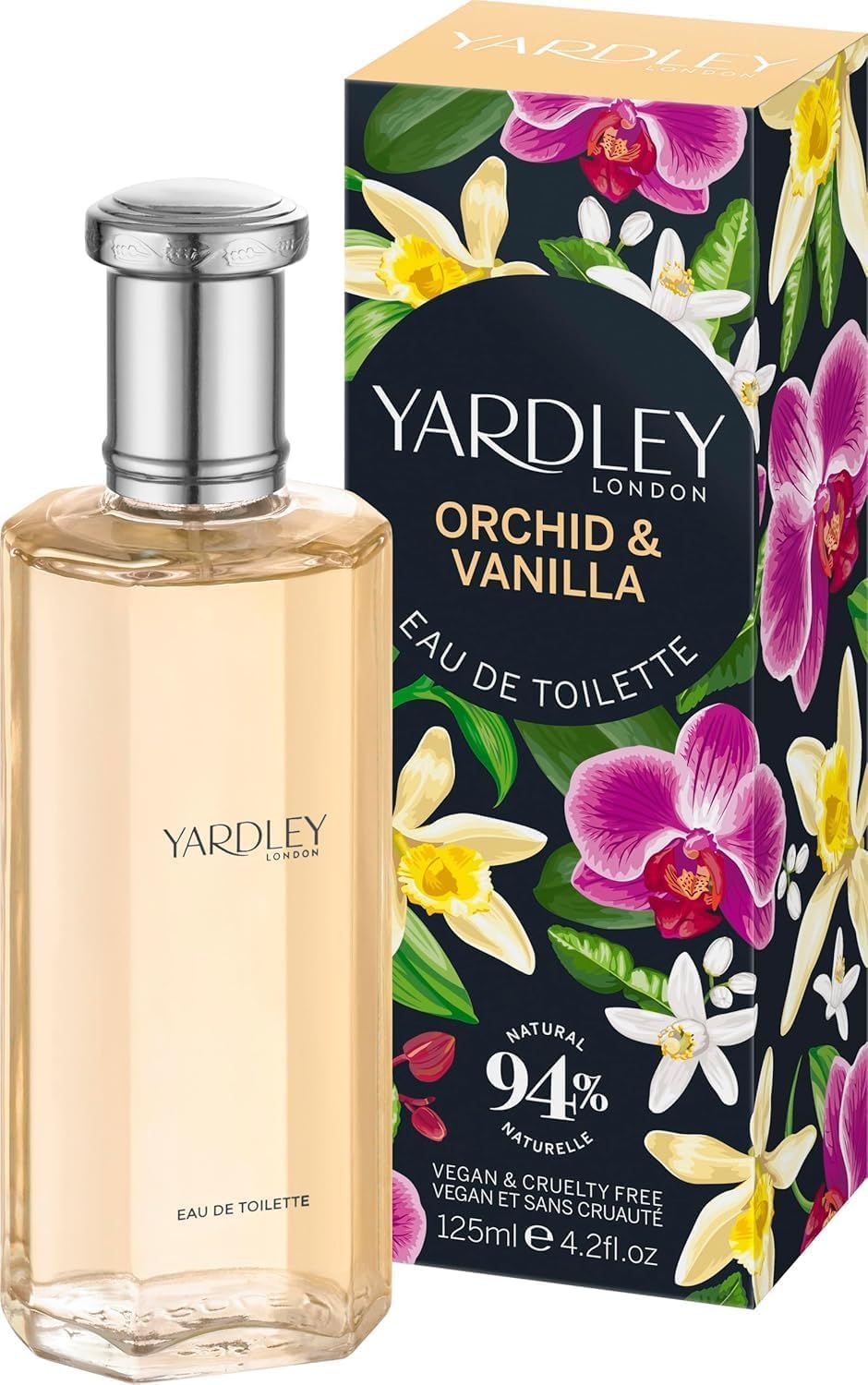 Yardley Orchid & Vanilla Eau de Toilette 125ml Spray