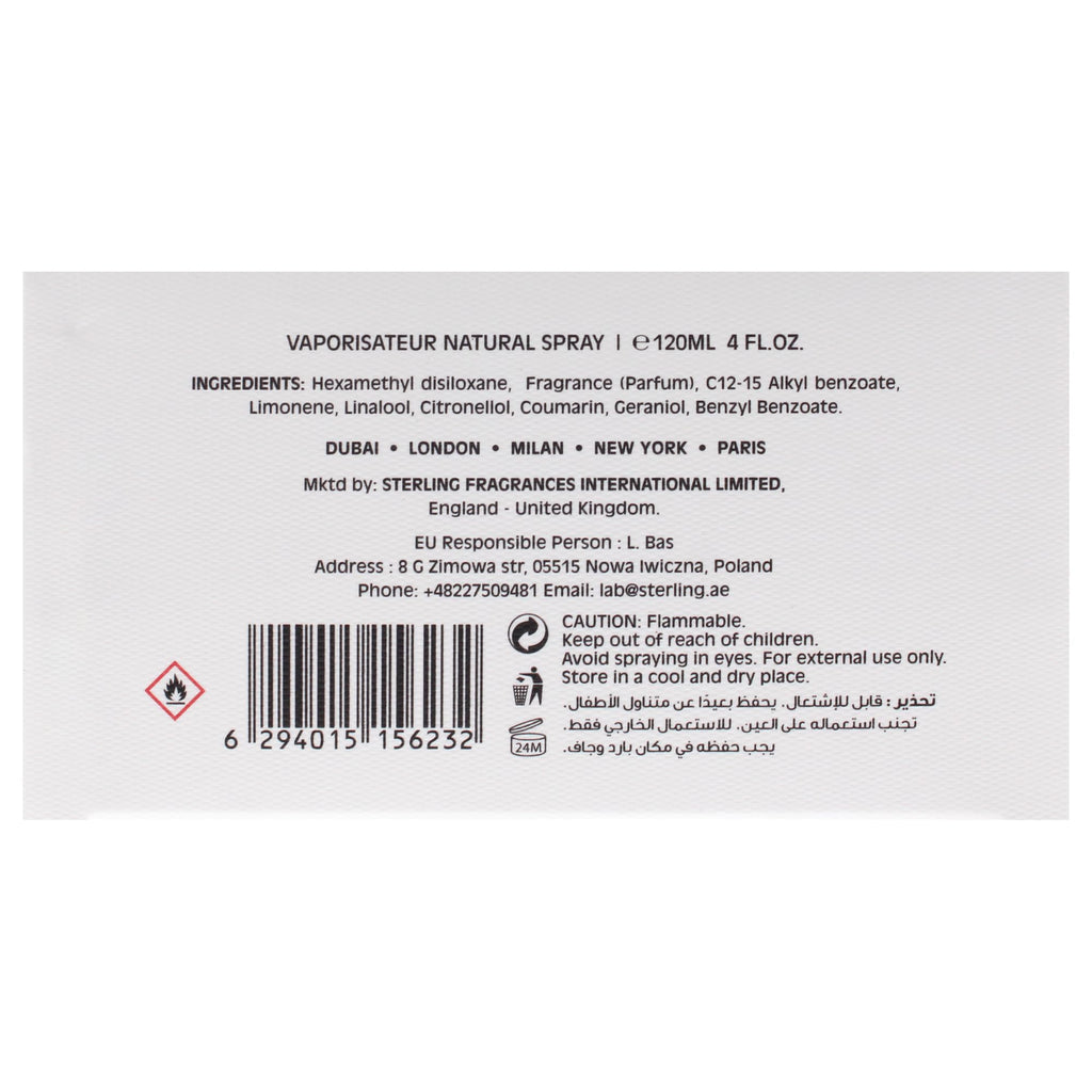 Hamidi Addicted Silver Eau de Parfum 100ml Spray