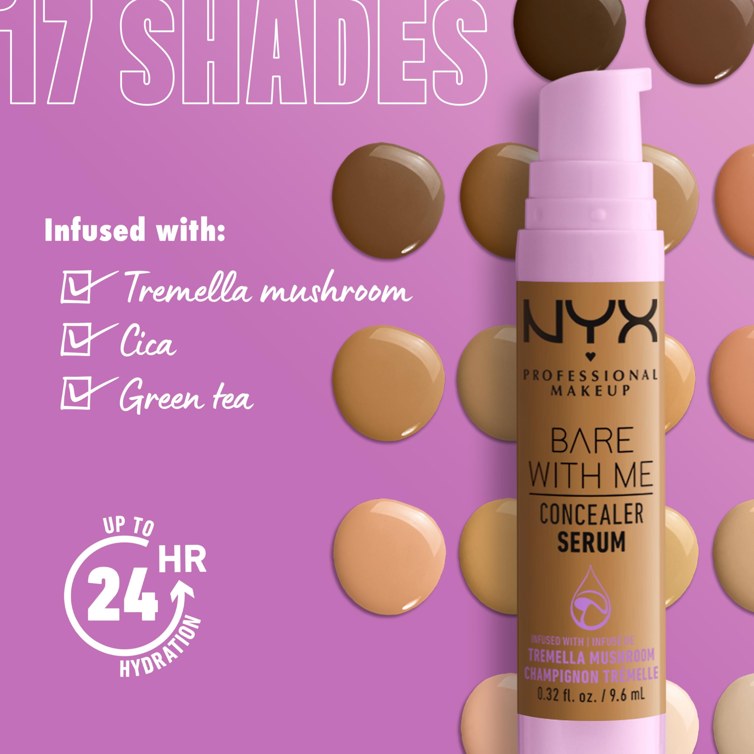 NYX Bare With Me Serum 08 Sand Concentrate 9.6ml