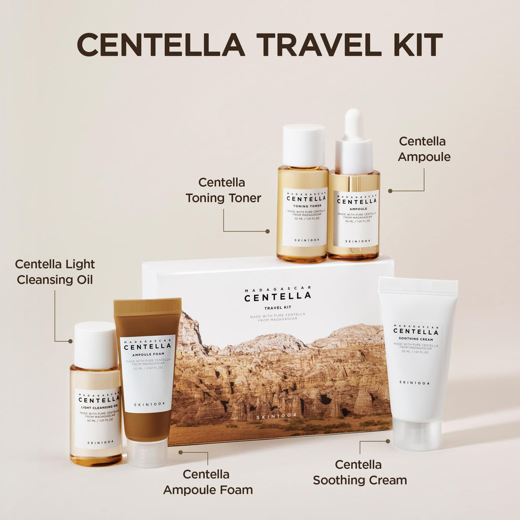 Skin1004 Madagascar Centella Travel Kit 5 Pieces